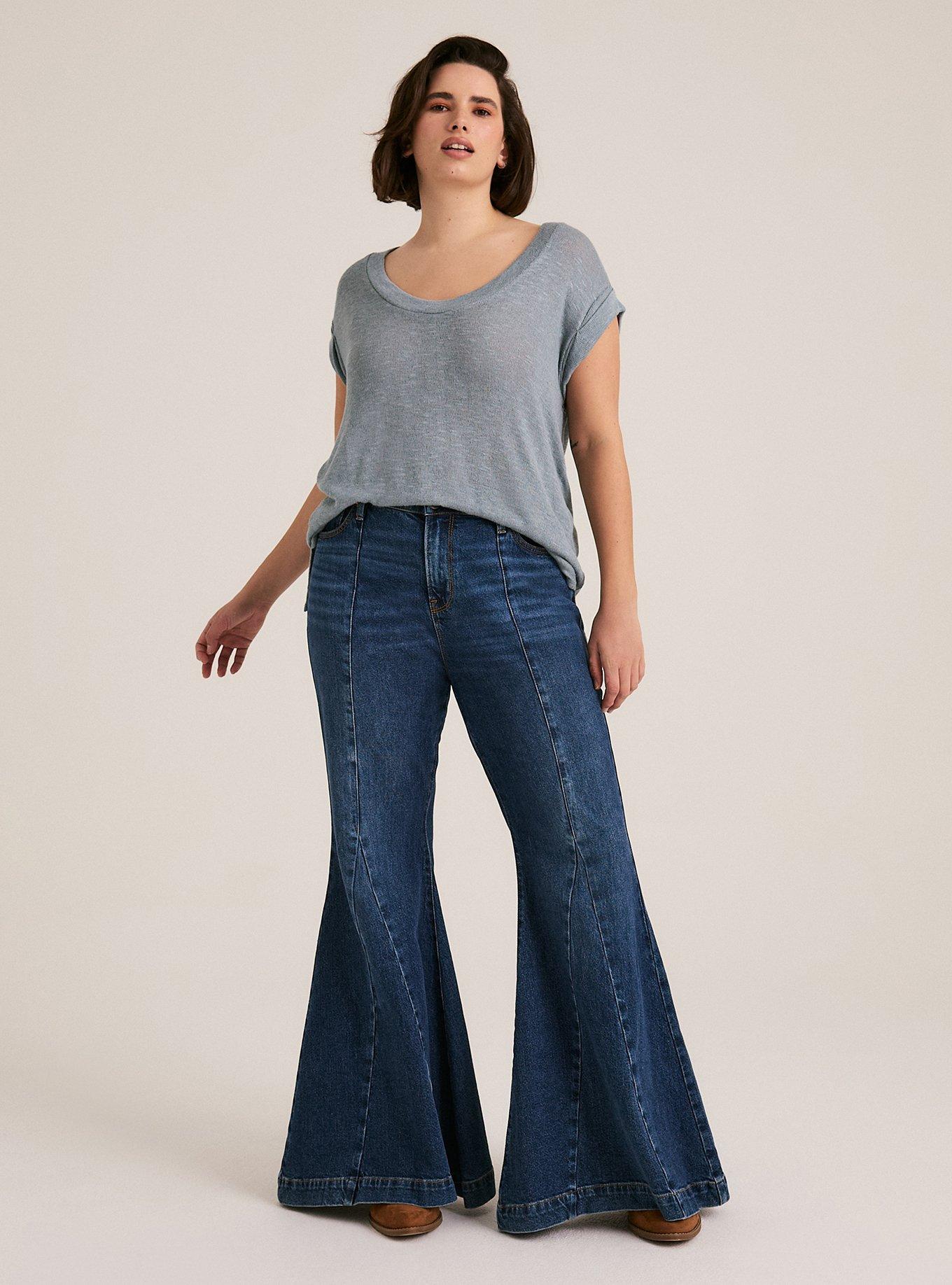 Festi High-Rise Super Flare Jean