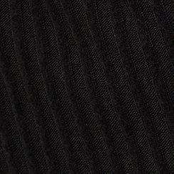 Super Soft Plush Rib Lounge Short, DEEP BLACK, swatch