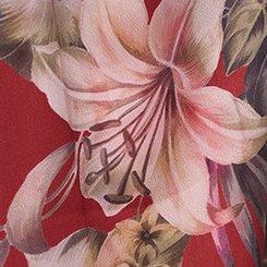 Studio Wide Leg Pant, CANAL TROPICAL BURGUNDY, swatch