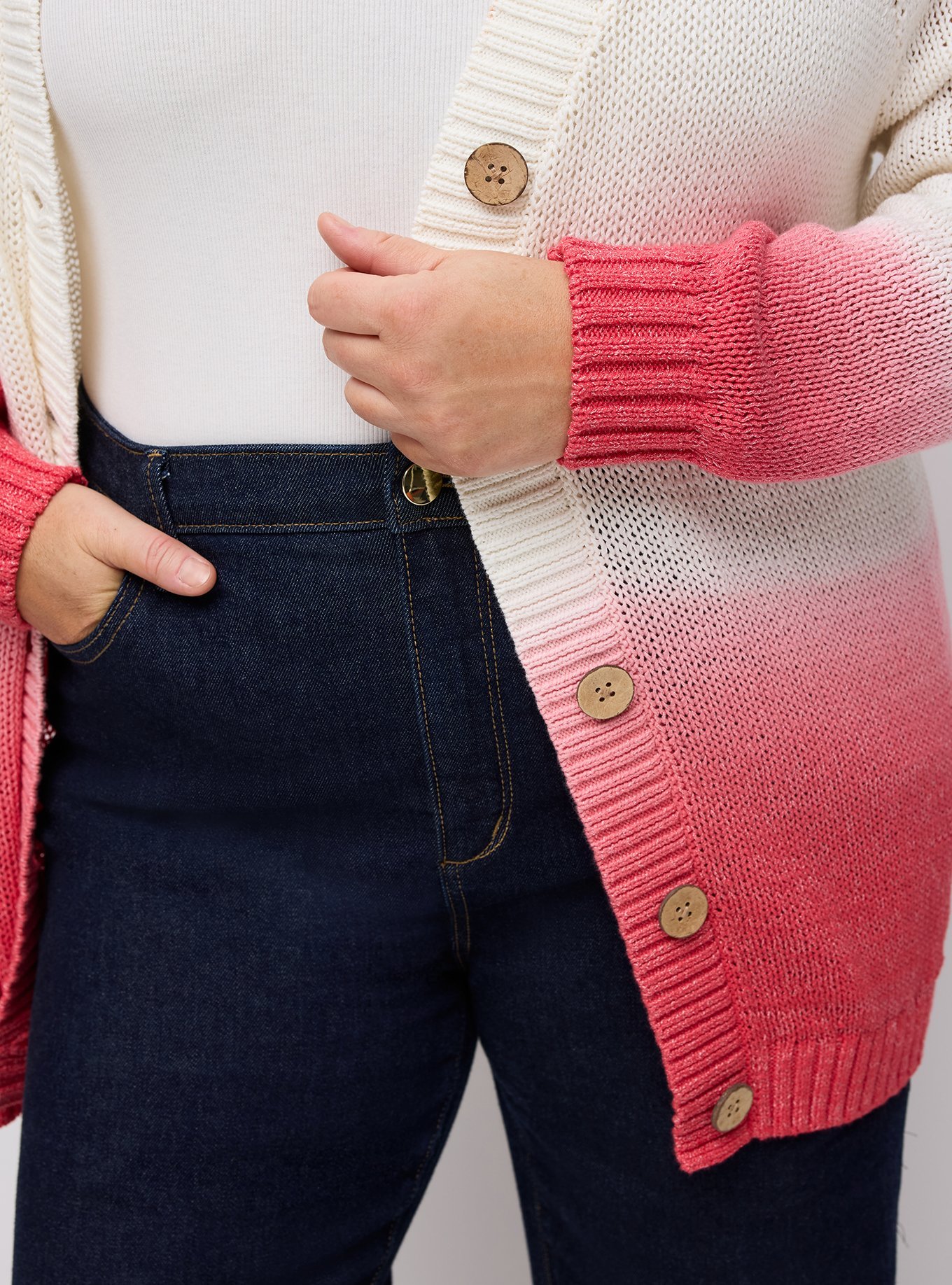asfashion online Womens Plus Size Open Front Cardi Ladies Jersey