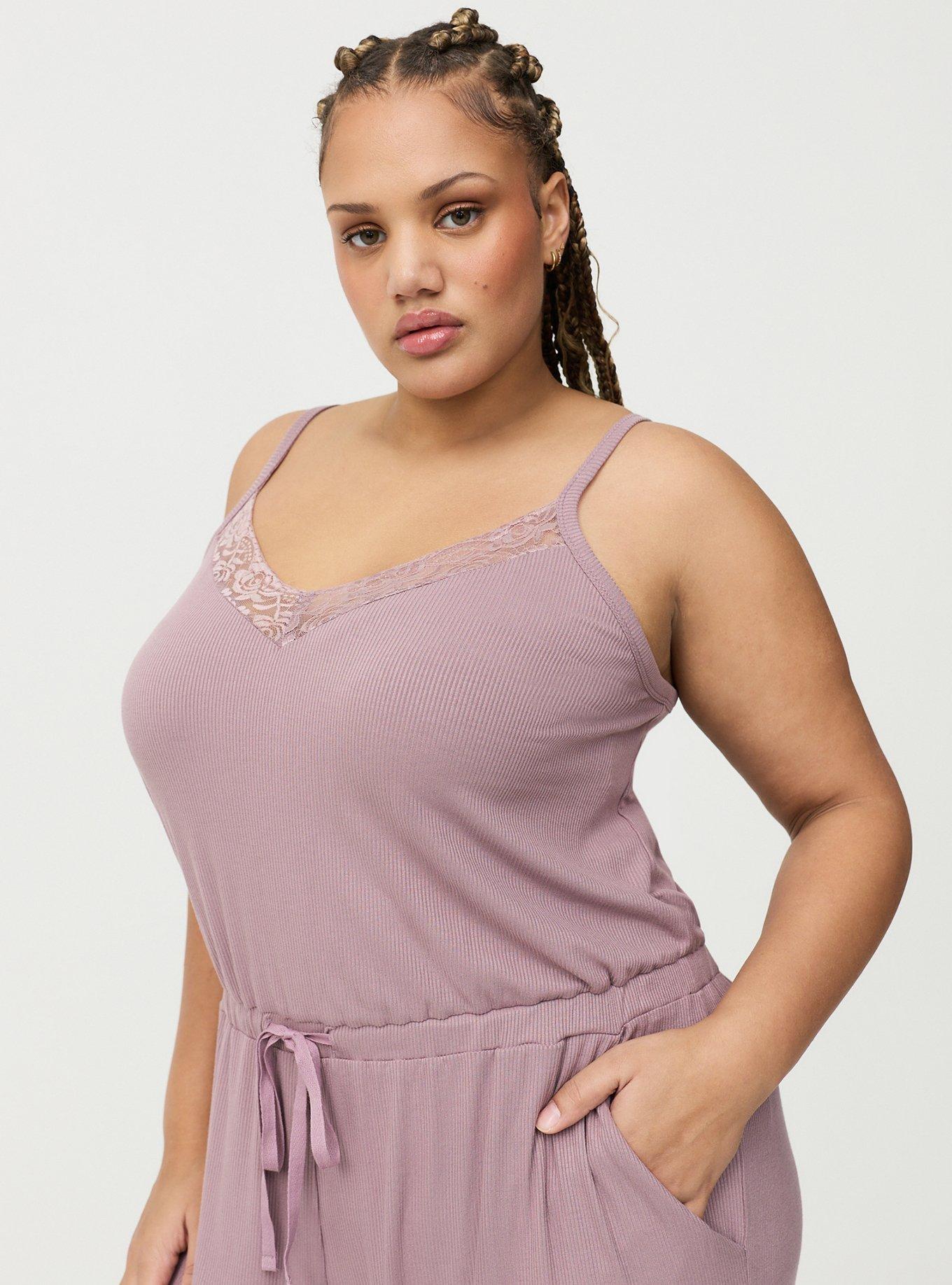 Super Soft Plush Rib Jumpsuit