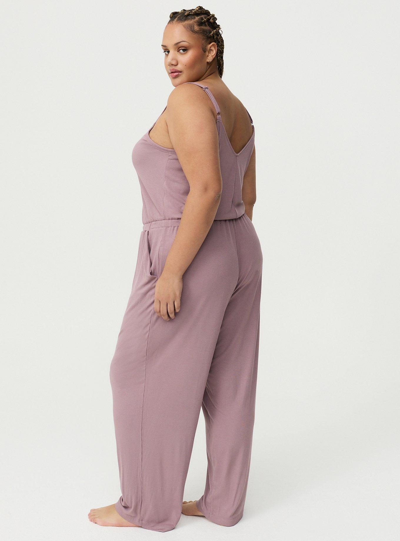 Super Soft Plush Rib Jumpsuit