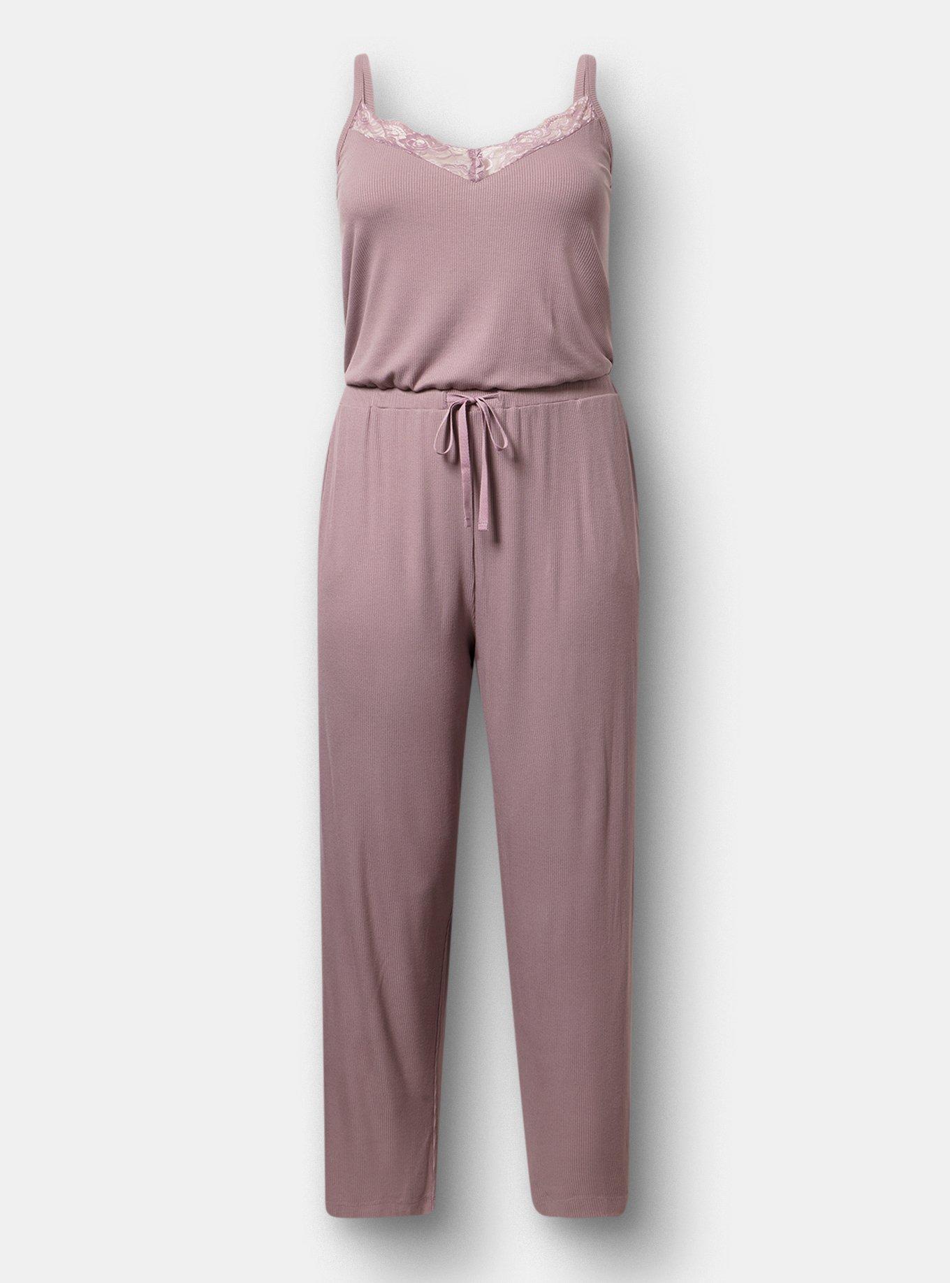 Super Soft Plush Rib Jumpsuit, TOADSTOOL, hi-res