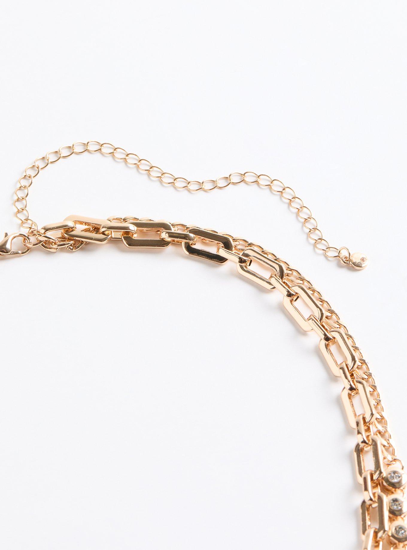 Statement Rhinestone Necklace