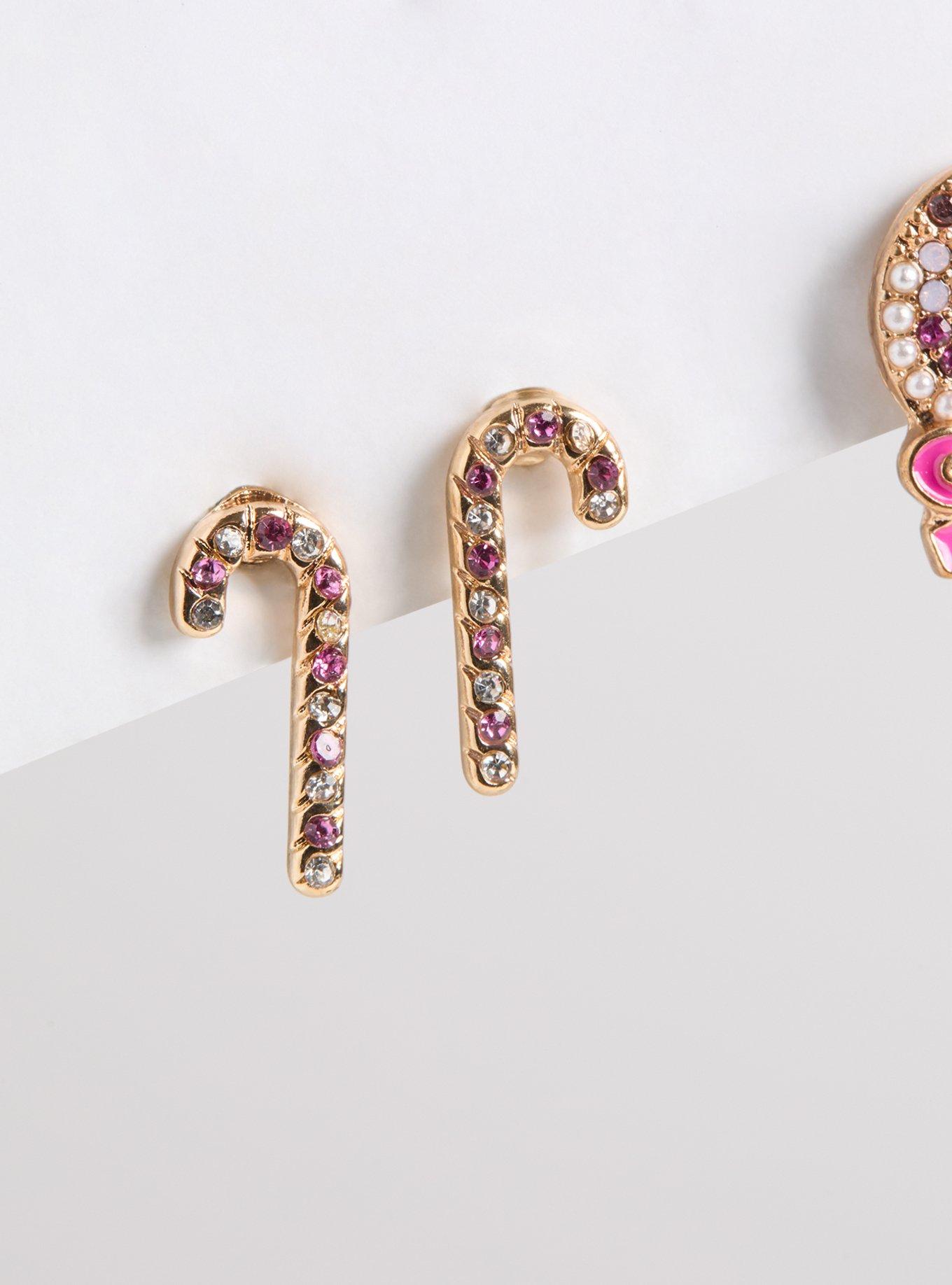 Holiday Candy Earring Set