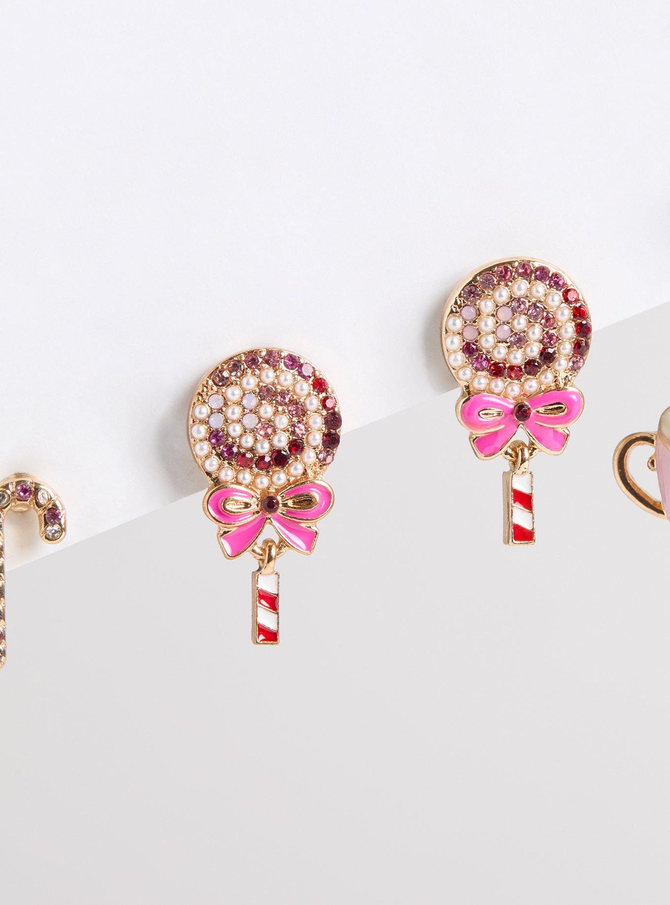 Holiday Candy Earring Set