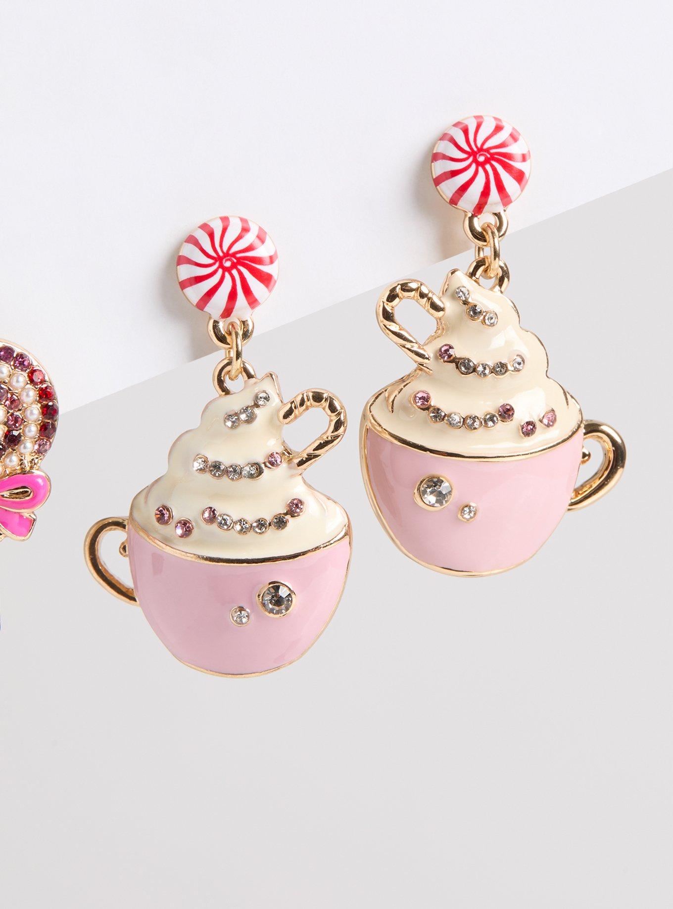 Holiday Candy Earring Set