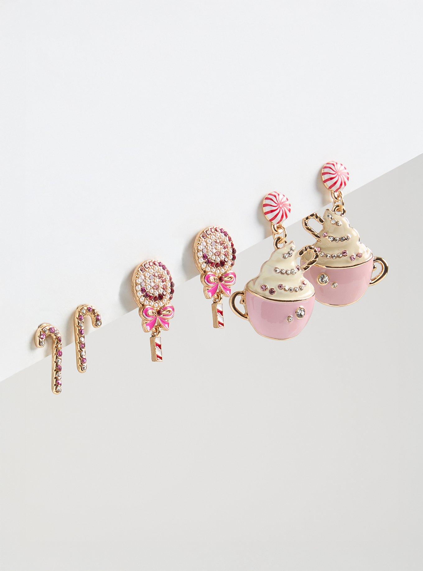 Holiday Candy Earring Set