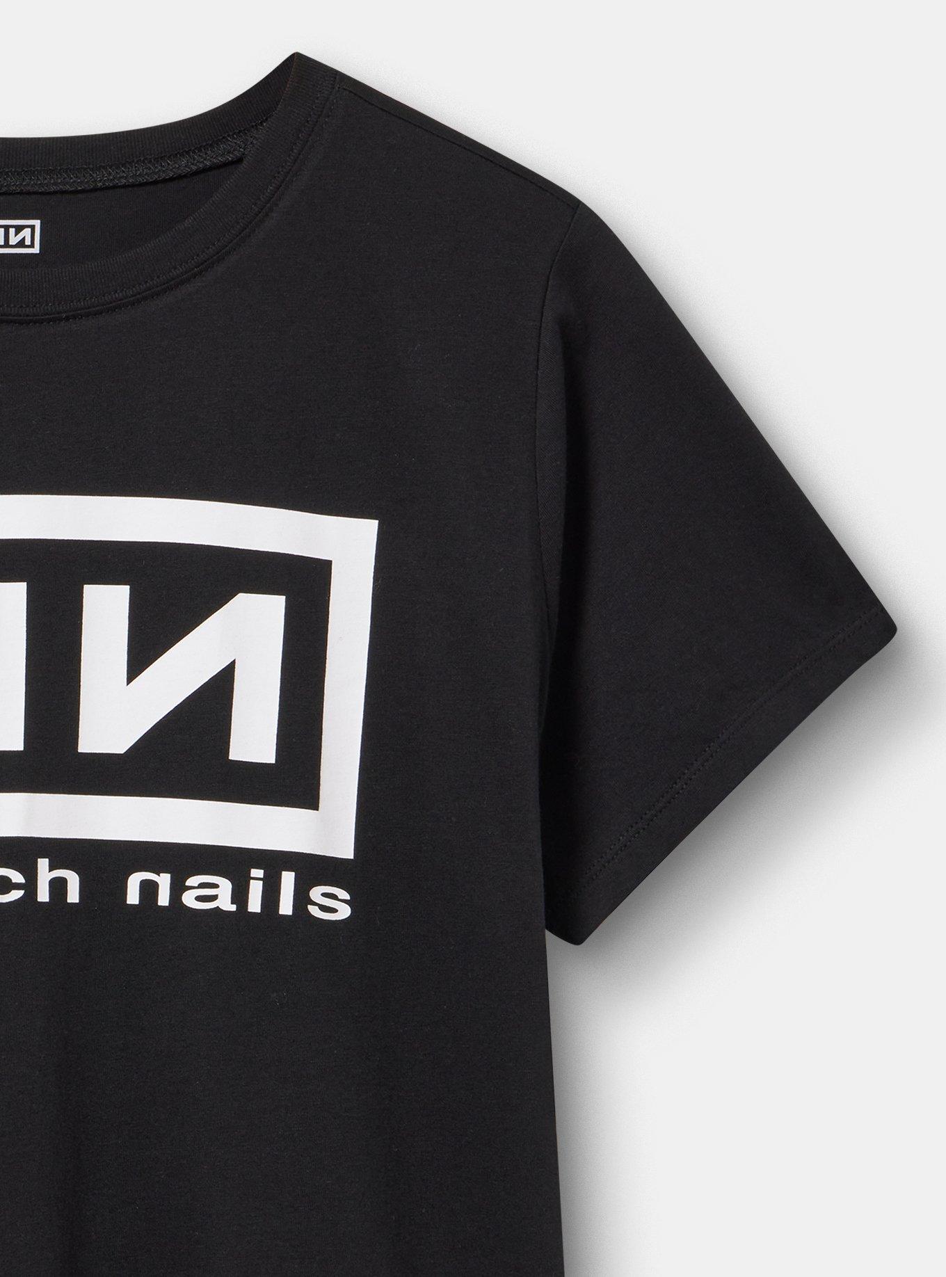 Nine Inch Nails Classic Cotton Jersey Crew Tee, NIN DEEP BLACK, alternate
