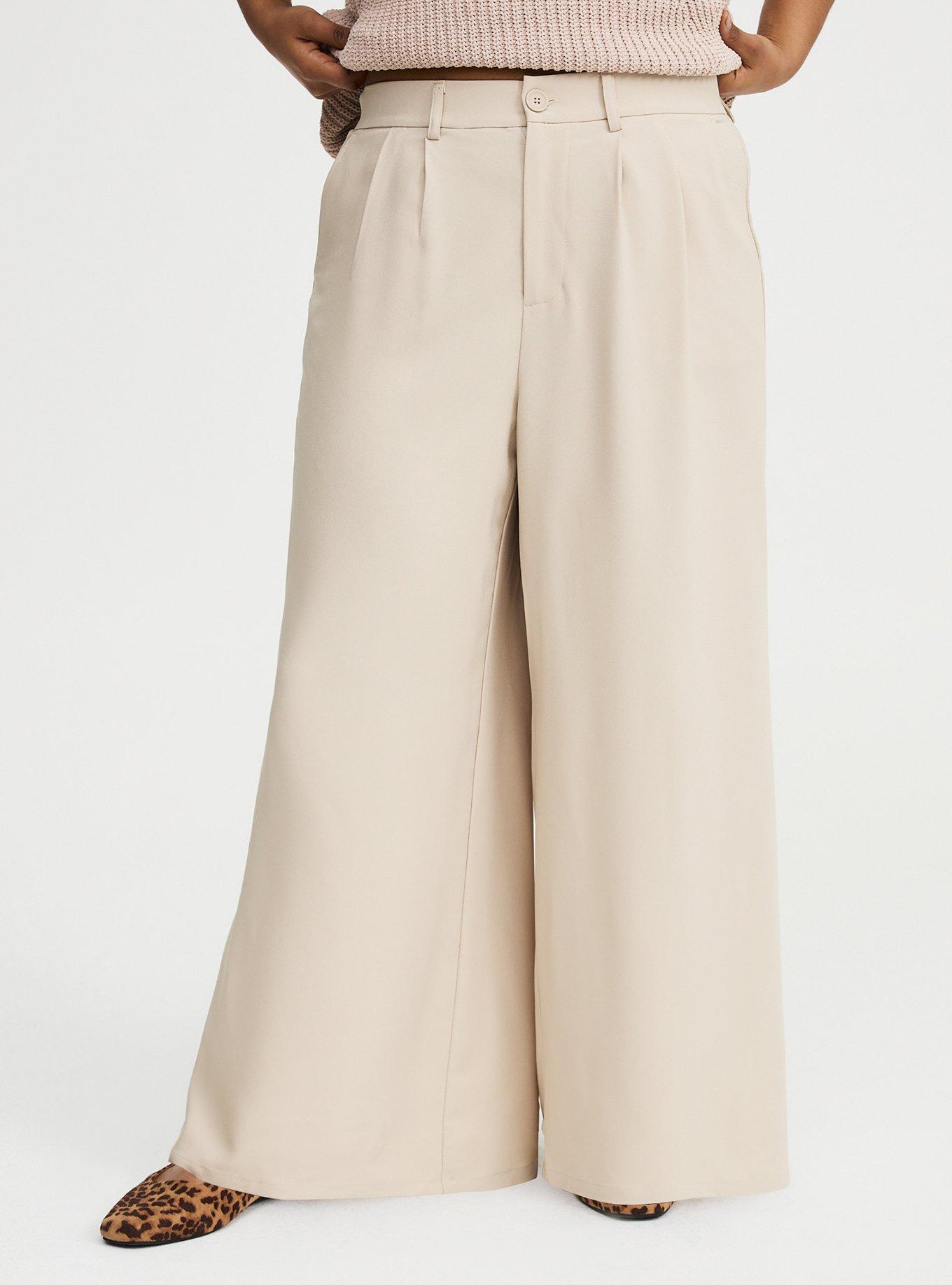 Studio Slouchy Wide Leg Trouser, VINTAGE KHAKI, alternate