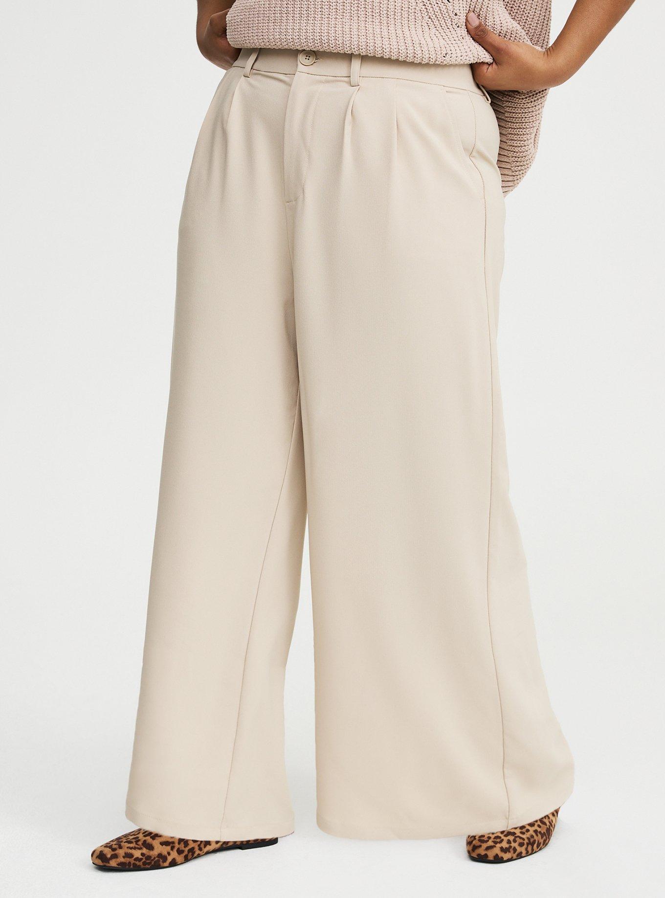 Studio Slouchy Wide Leg Trouser, VINTAGE KHAKI, alternate