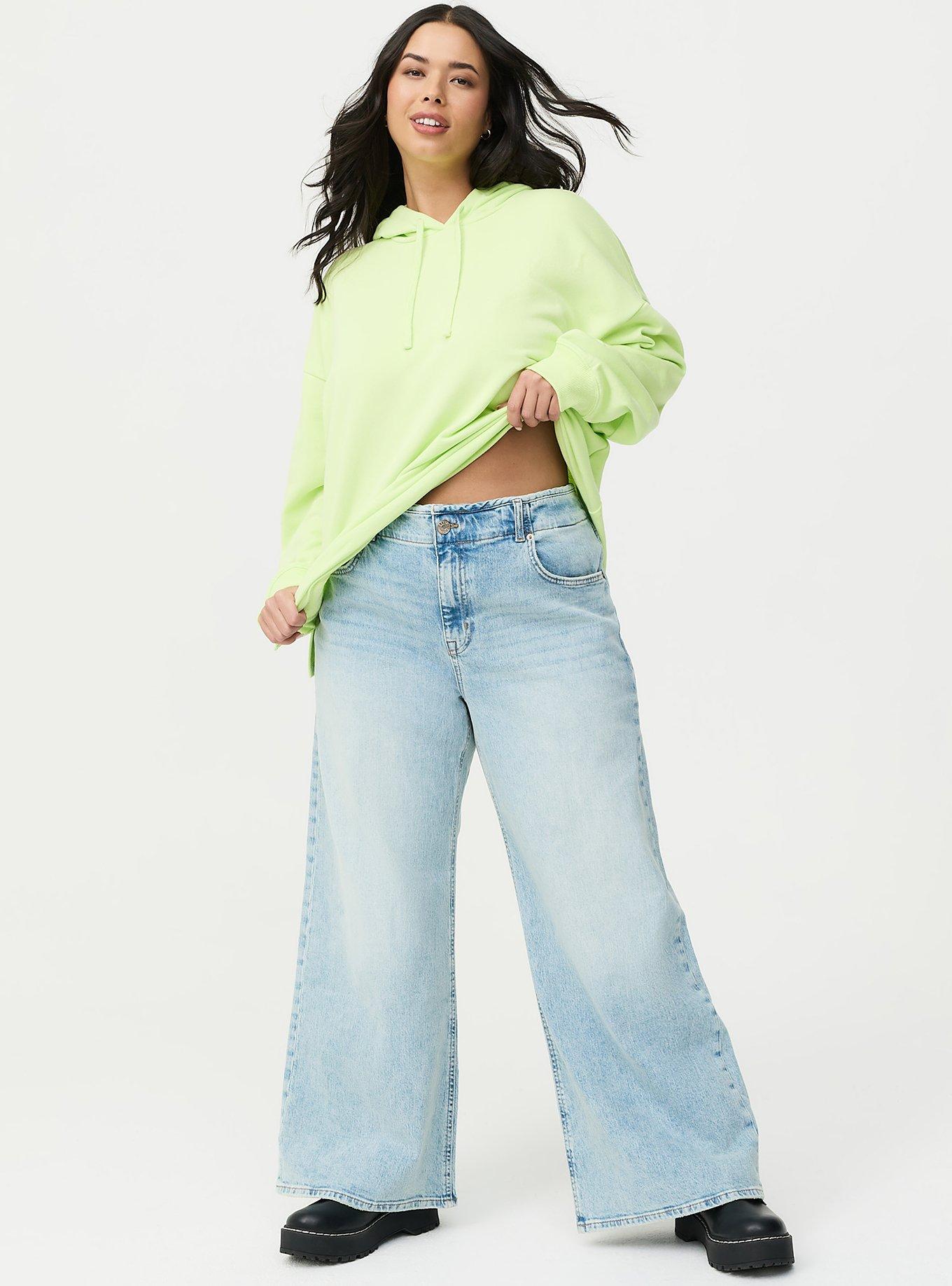 Baggy High-Rise Wide Leg Jean