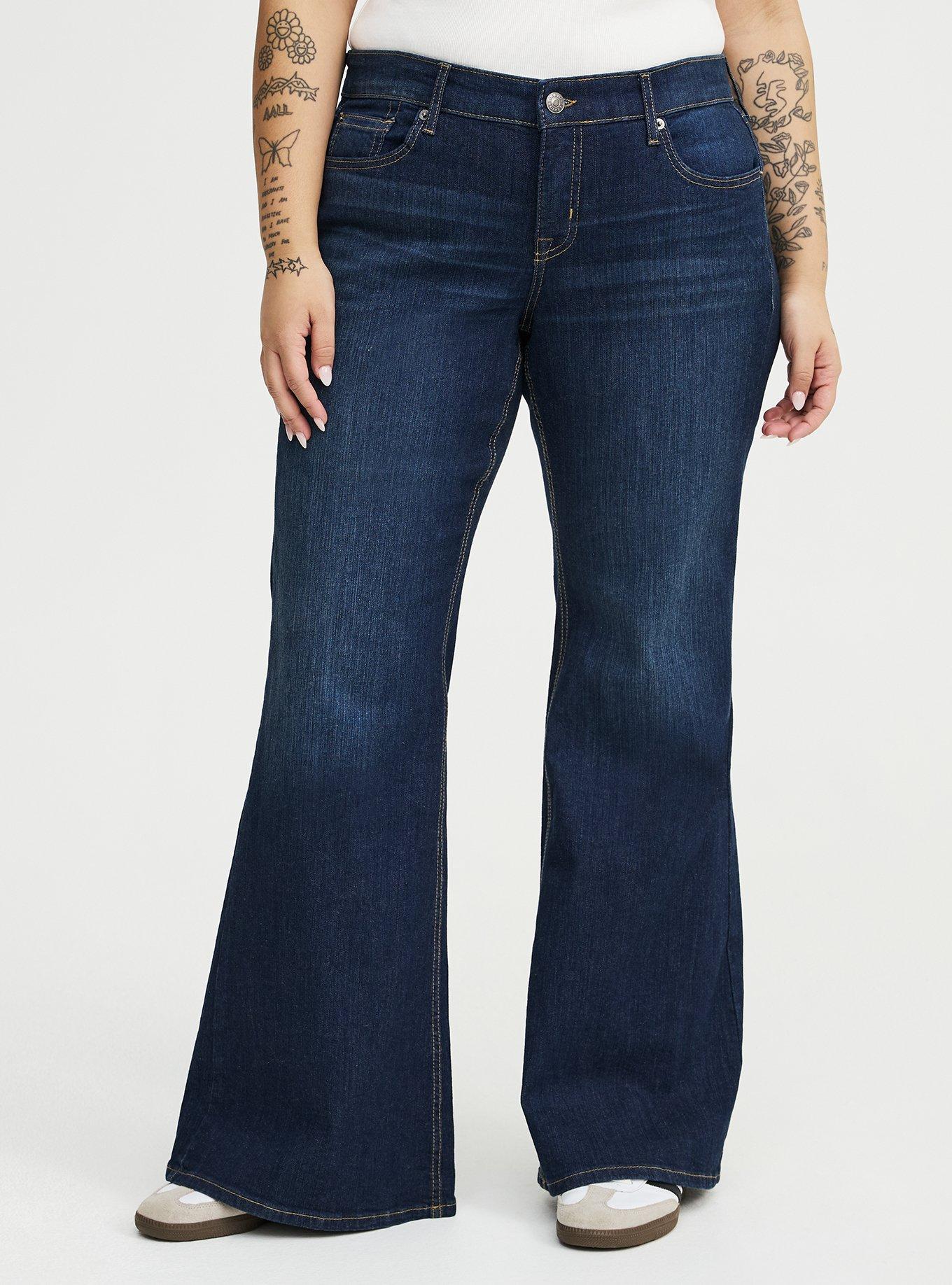 Low-Rise Baggy Flare Jean, MAKING WAVES, alternate