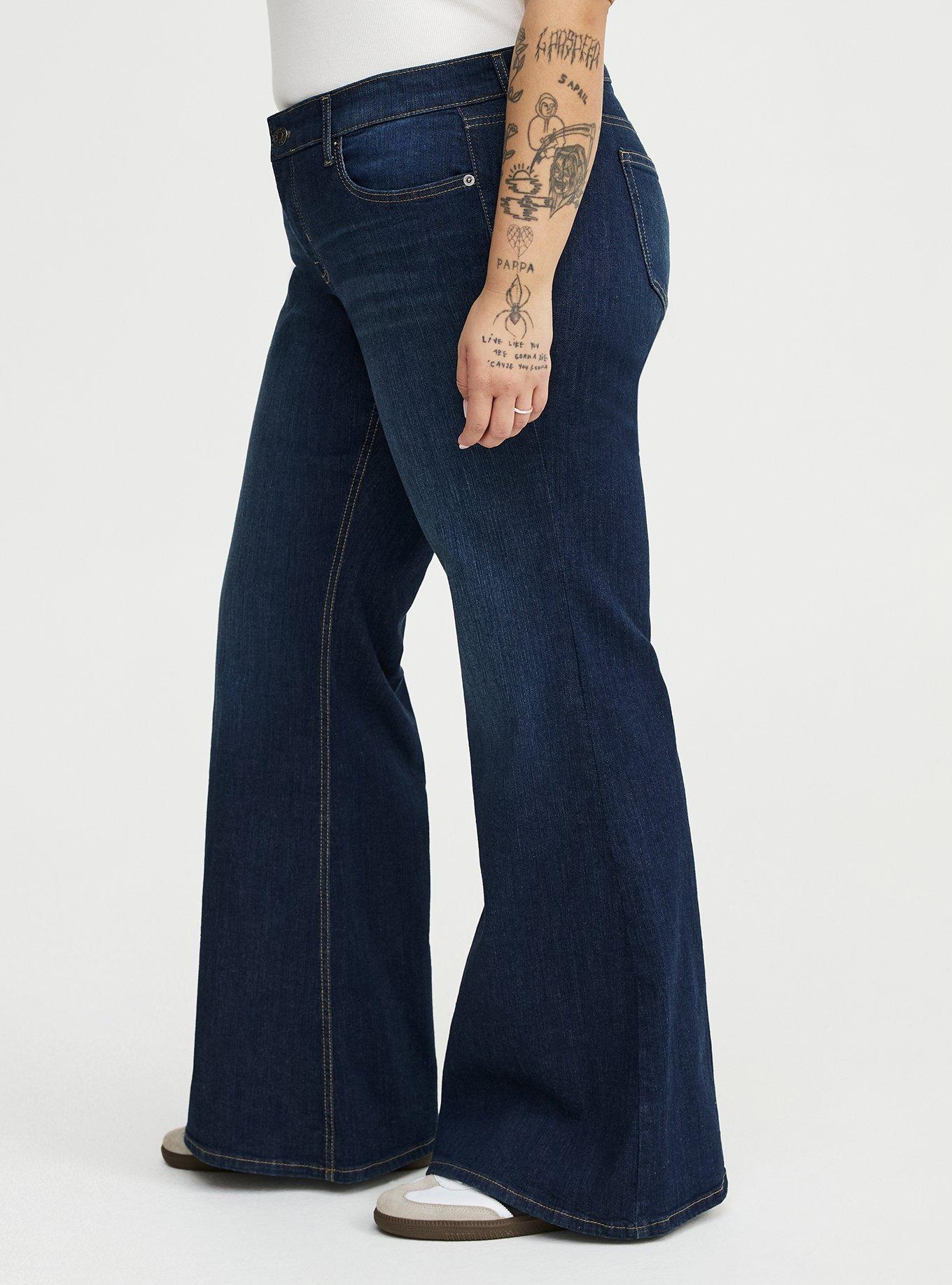 Low-Rise Baggy Flare Jean, MAKING WAVES, alternate