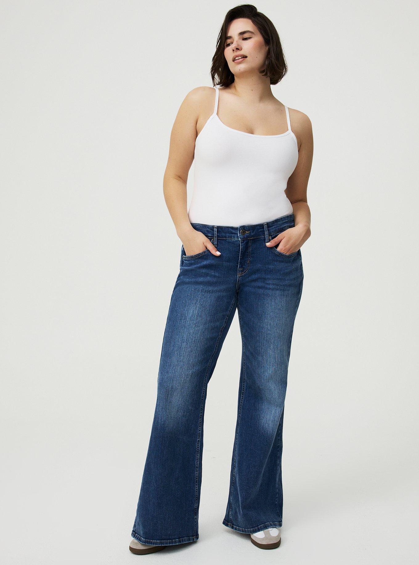 Low-Rise Baggy Flare Jean, MAKING WAVES, hi-res