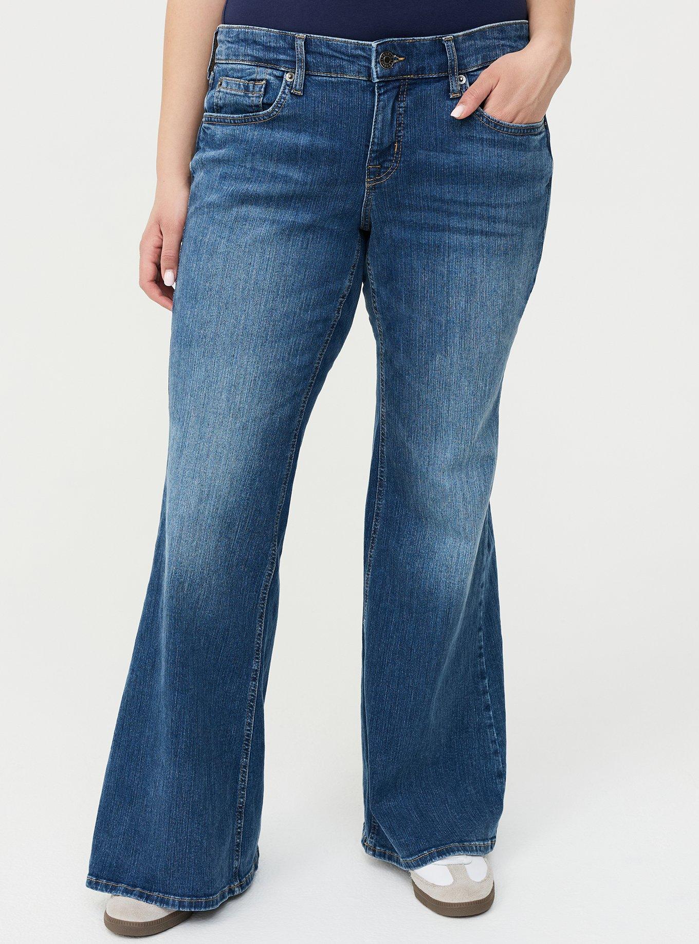Low-Rise Baggy Flare Jean, STINGRAY, alternate