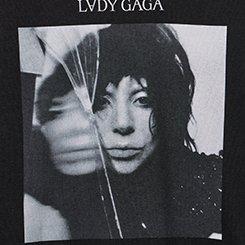 Lady Gaga Relaxed Fleece Sweatshirt, MAYHEM DEEP BLACK, swatch