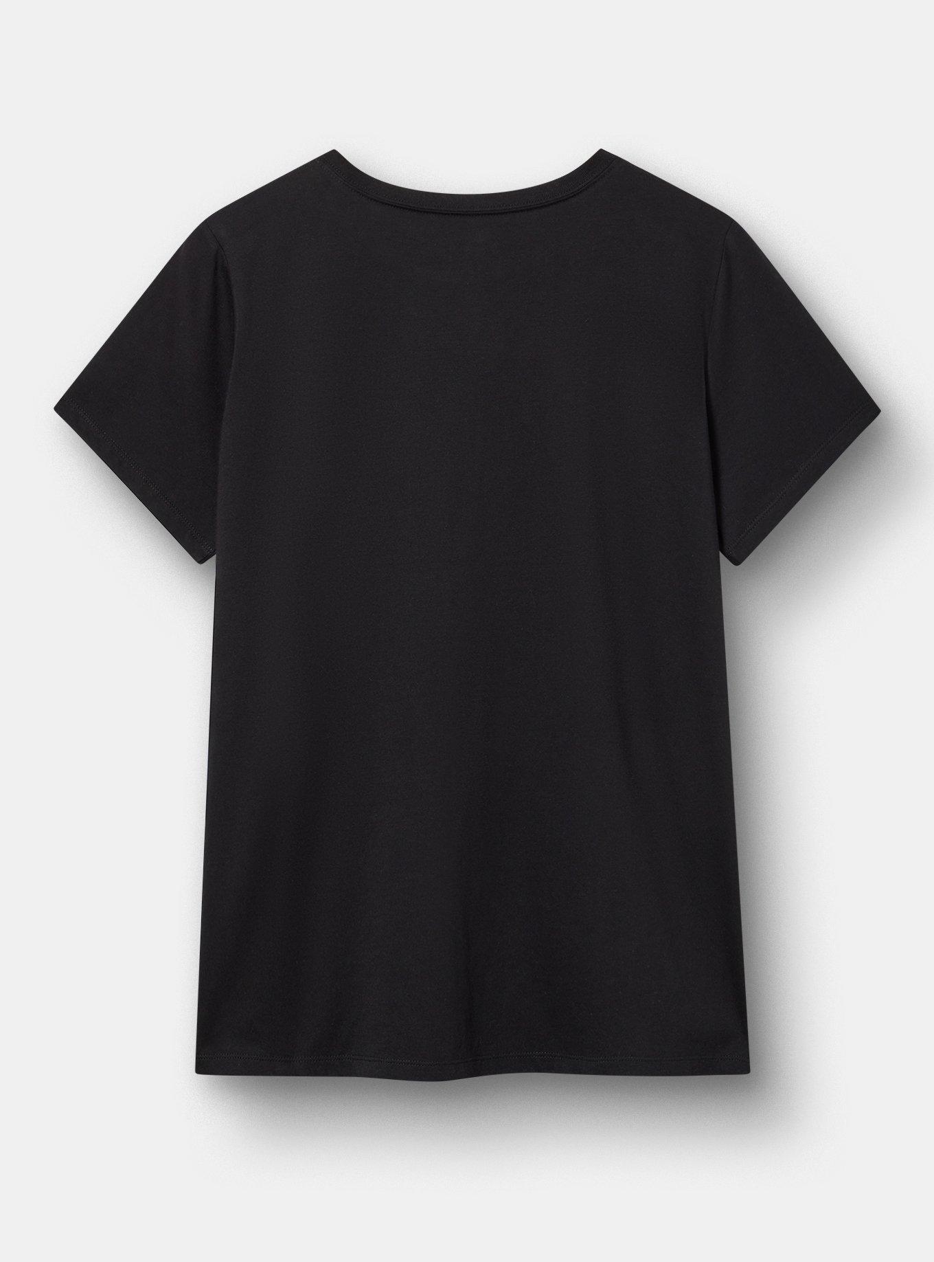 Corpse Bride Classic Cotton Crew Tee, CORPSE BRIDE SKELETONS DEEP BLACK, alternate