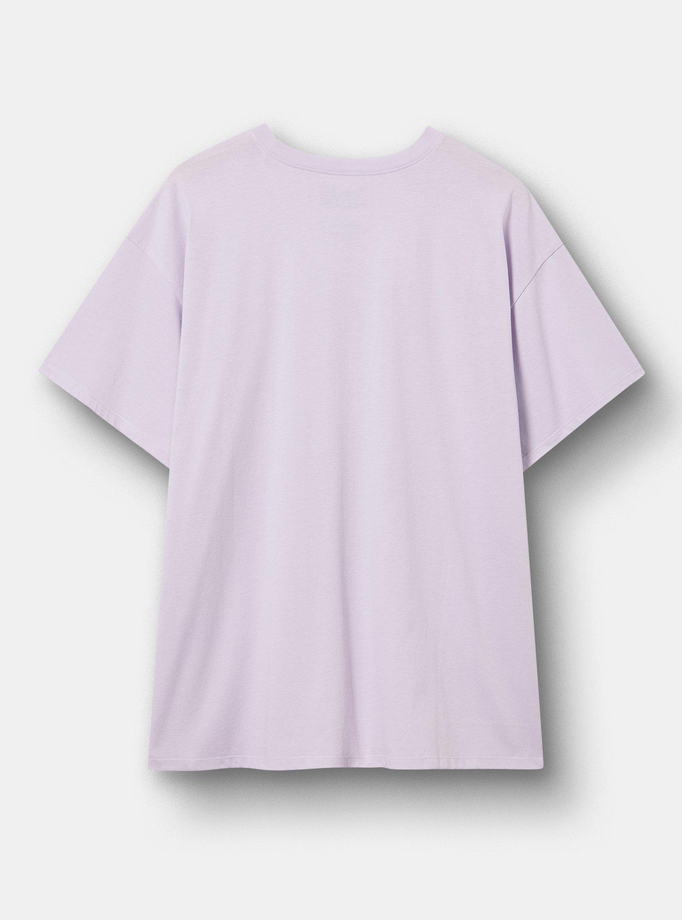 Willie Nelson Oversized Cotton Jersey Tunic Tee, WILLIE STARS THISTLE, alternate