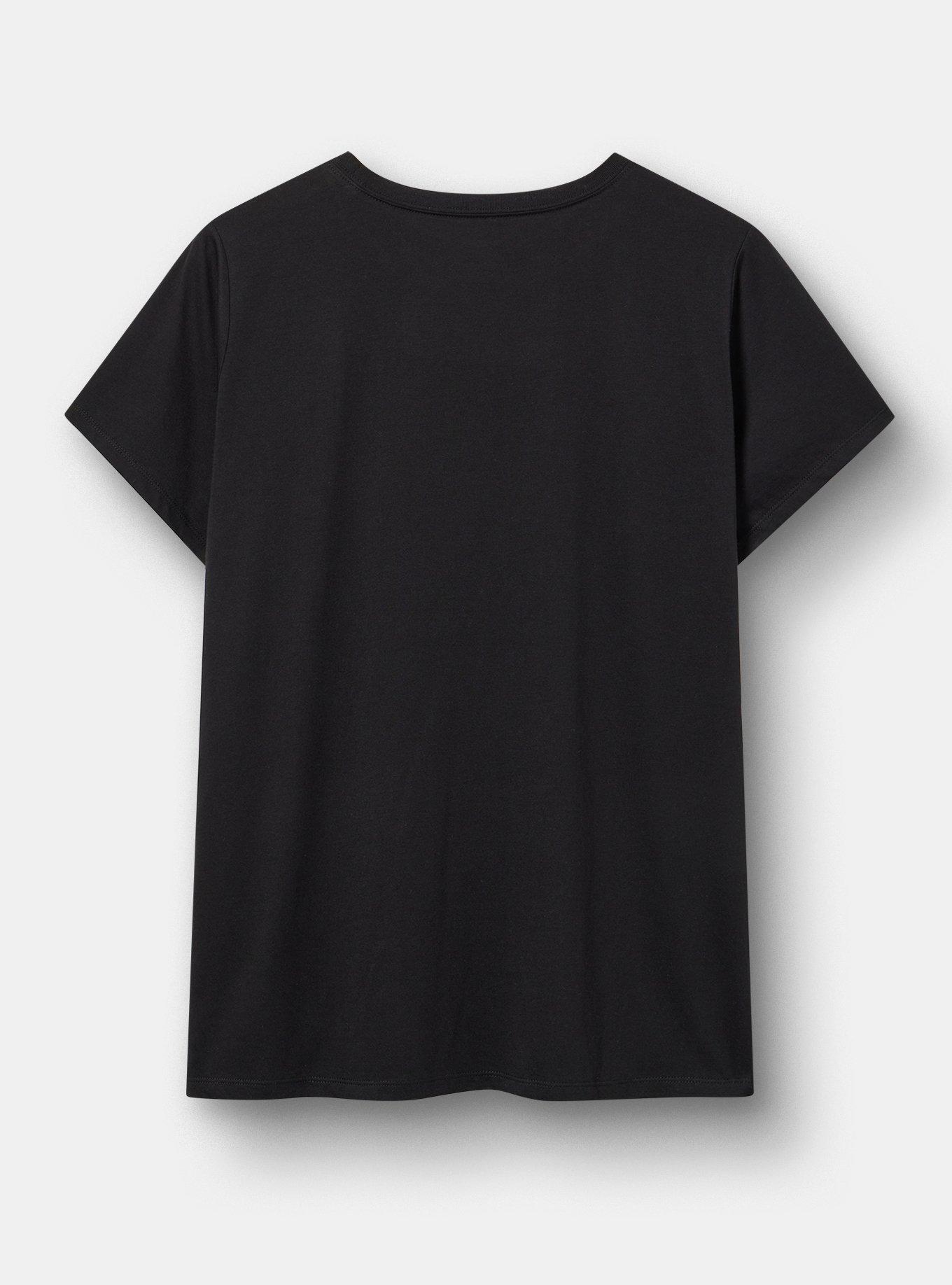 My Chemical Romance Classic Cotton Jersey Crew Tee, IM NOT OKAY DEEP BLACK, alternate