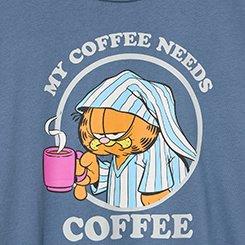 Garfield Classic Cotton Jersey Tee, GARFIELD CHINA BLUE, swatch