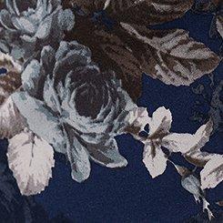 Pull-On Wide-Leg Crop Pant, MOUNTAIN ROSES FLORAL NAVY, swatch