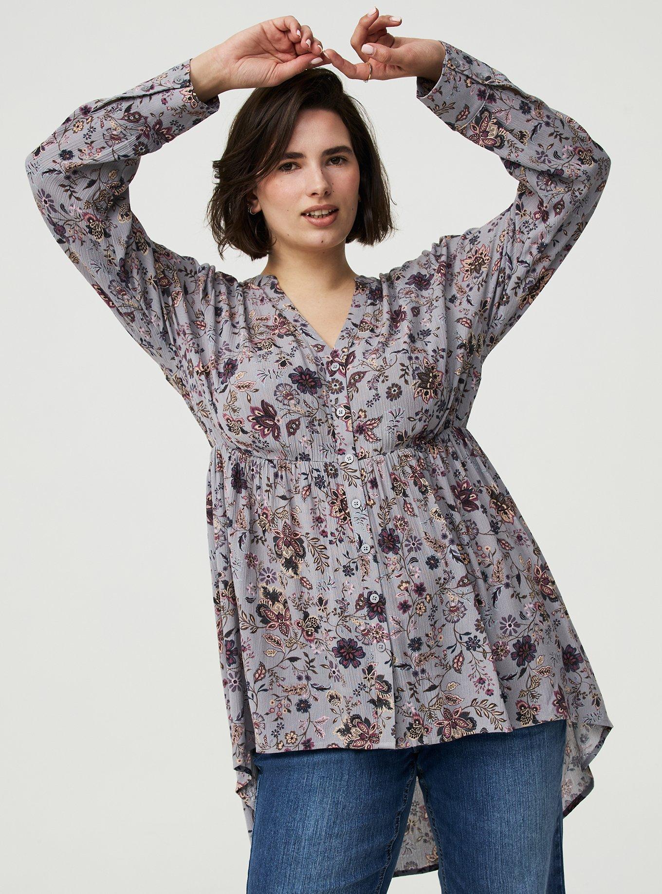 Babydoll Tunic Top, MADSION JACOBIEN, alternate