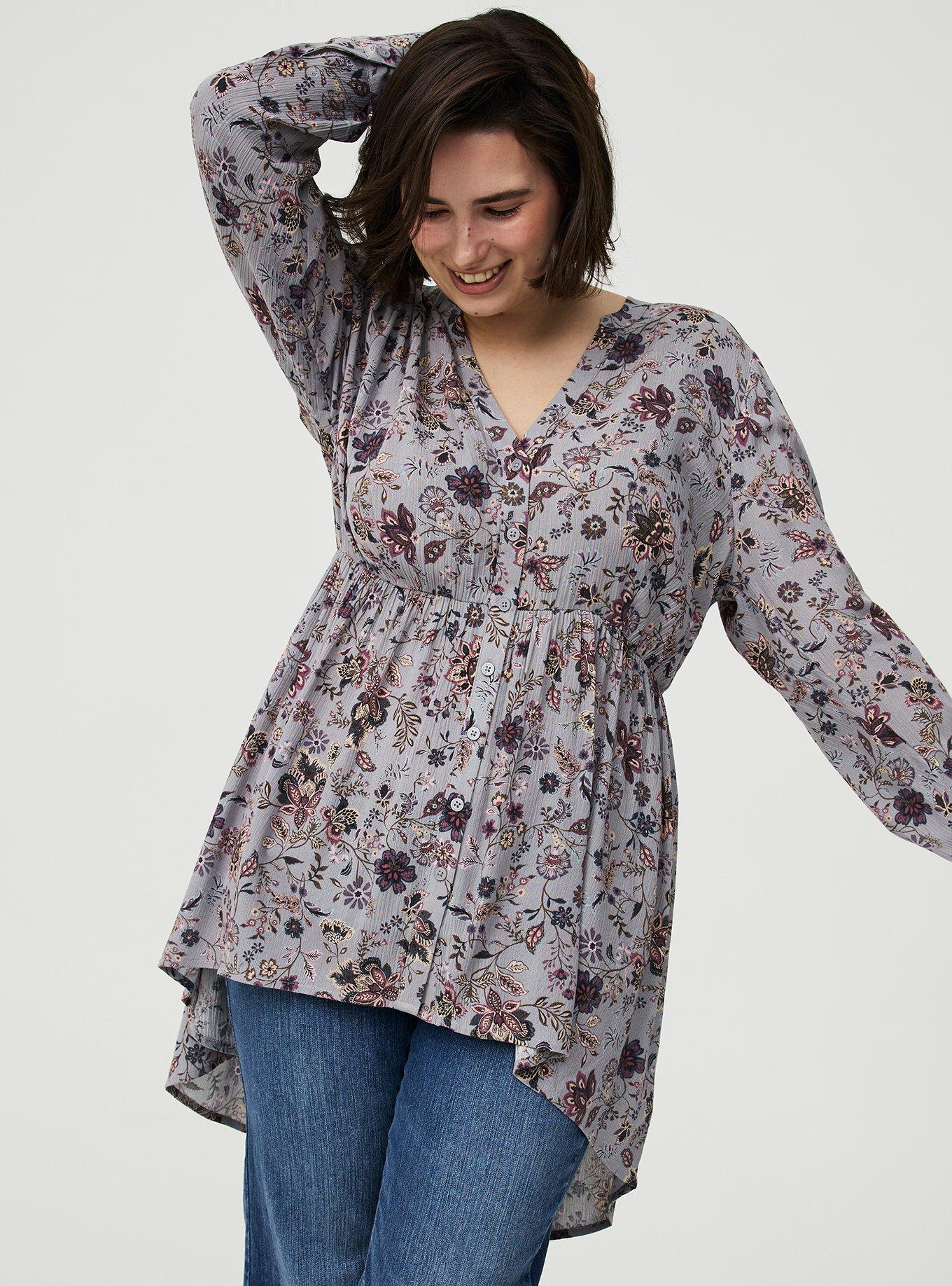 Babydoll Tunic Top, MADSION JACOBIEN, alternate