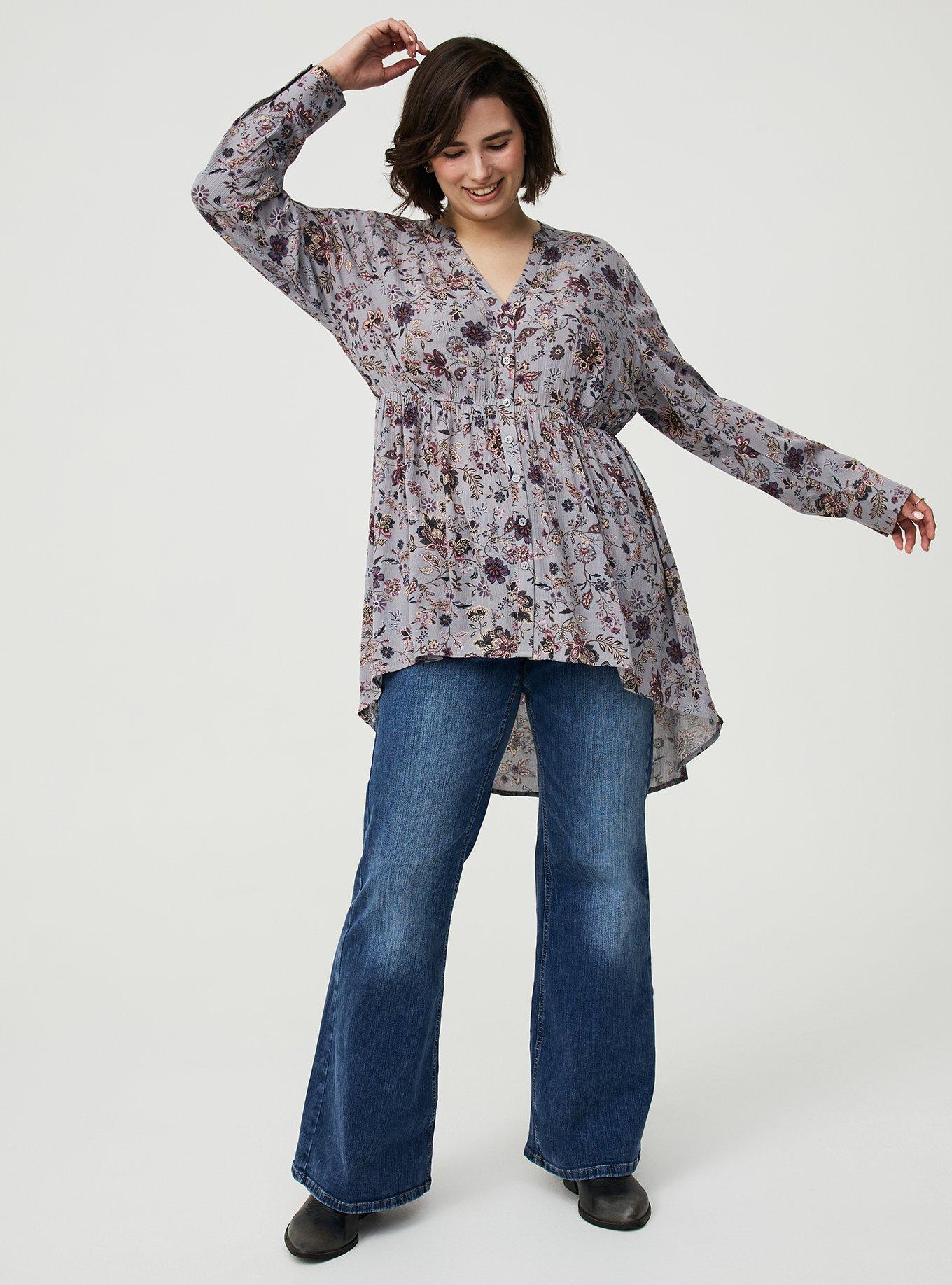 Babydoll Tunic Top, MADSION JACOBIEN, alternate