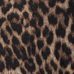 Super Soft Plush Henley Lounge Dress, ON THE PROWL LEOPARD CHOCOLATE, swatch