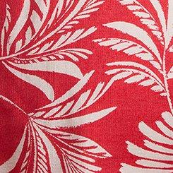Belle Isle Peasant Blouse, DRIFTWOOD PALMS RED, swatch