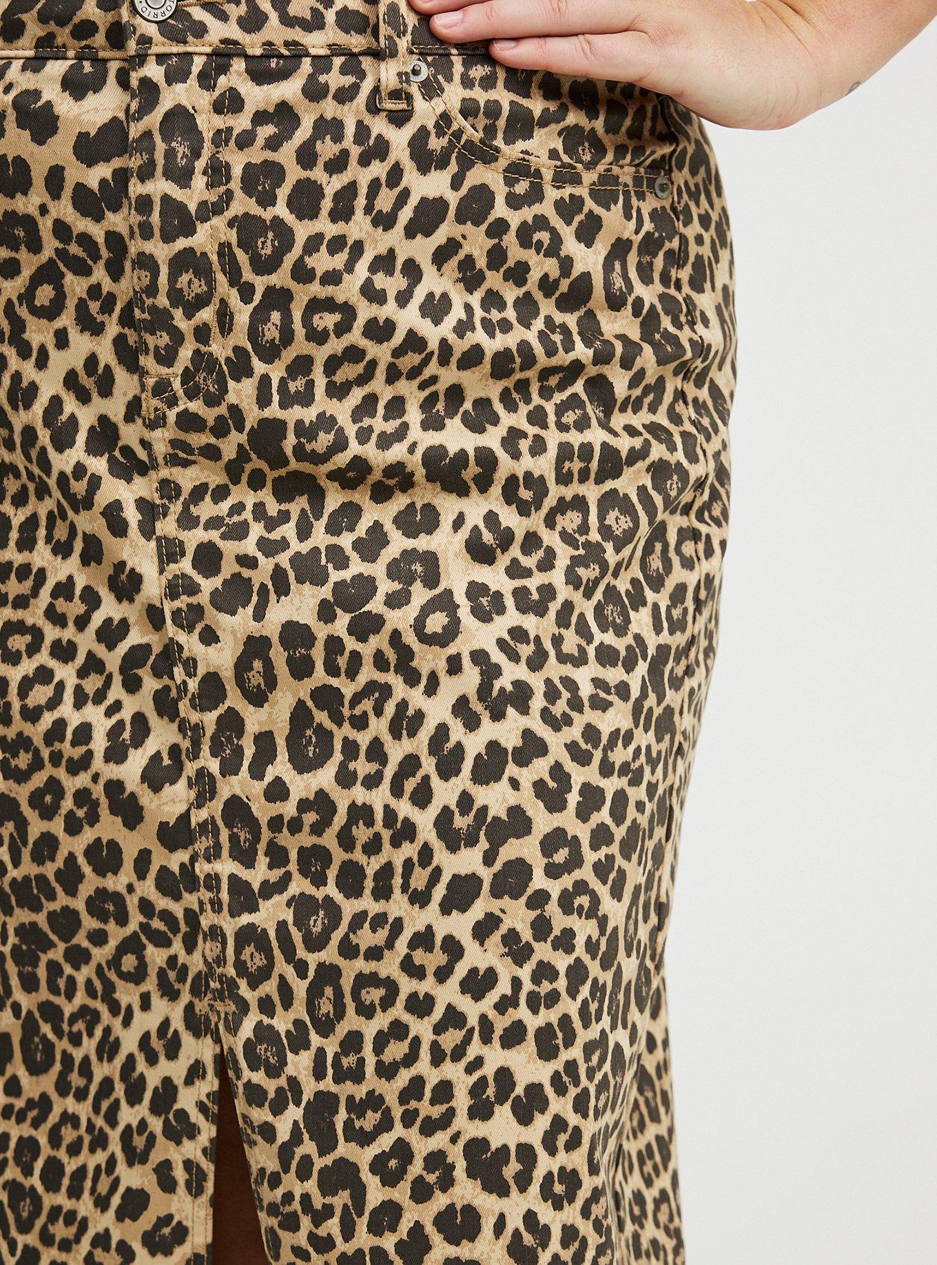 Midi Frayed Denim Skirt