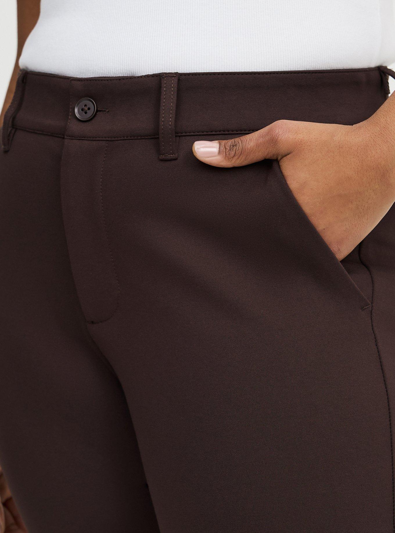 Studio Trouser Bootcut Ponte Pant, JAVA, alternate