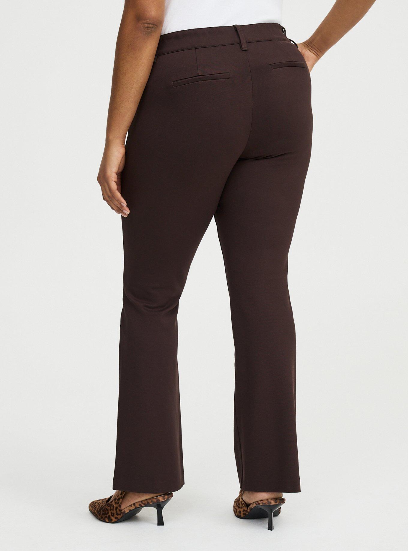 Studio Trouser Bootcut Ponte Pant, JAVA, alternate