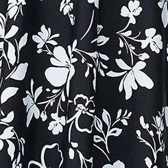 Wired Fit & Flare Tankini, KAINA FLORAL BLACK, swatch