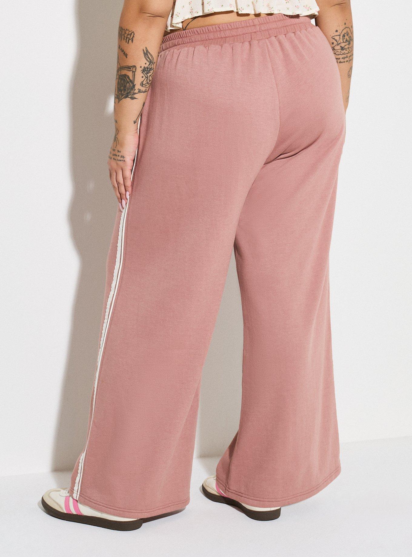 LoveSick Drawstring Lace Trim Pant, WOODROSE, alternate