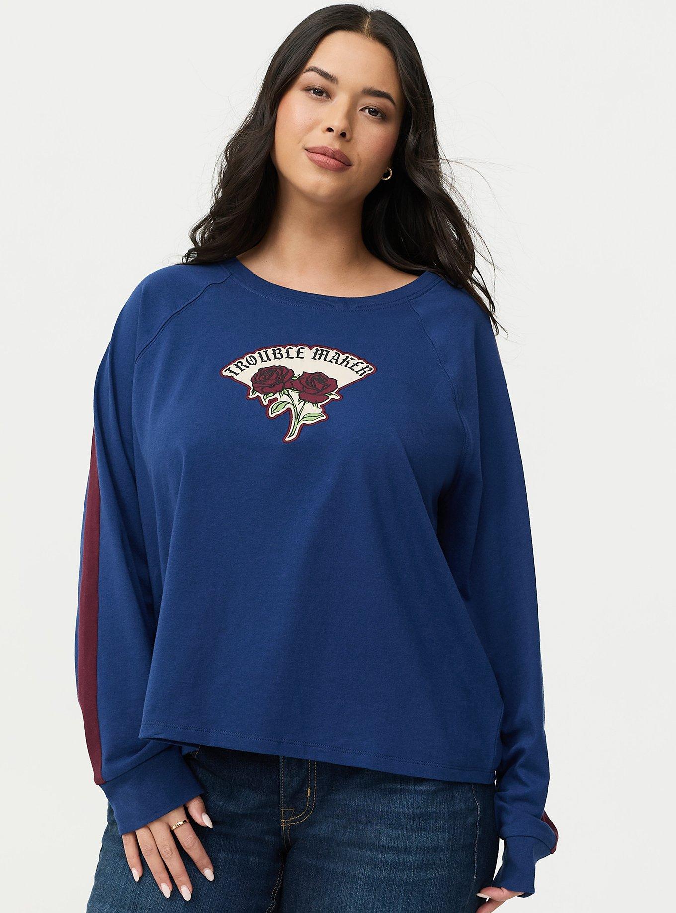 Cropped Long Sleeve Tee