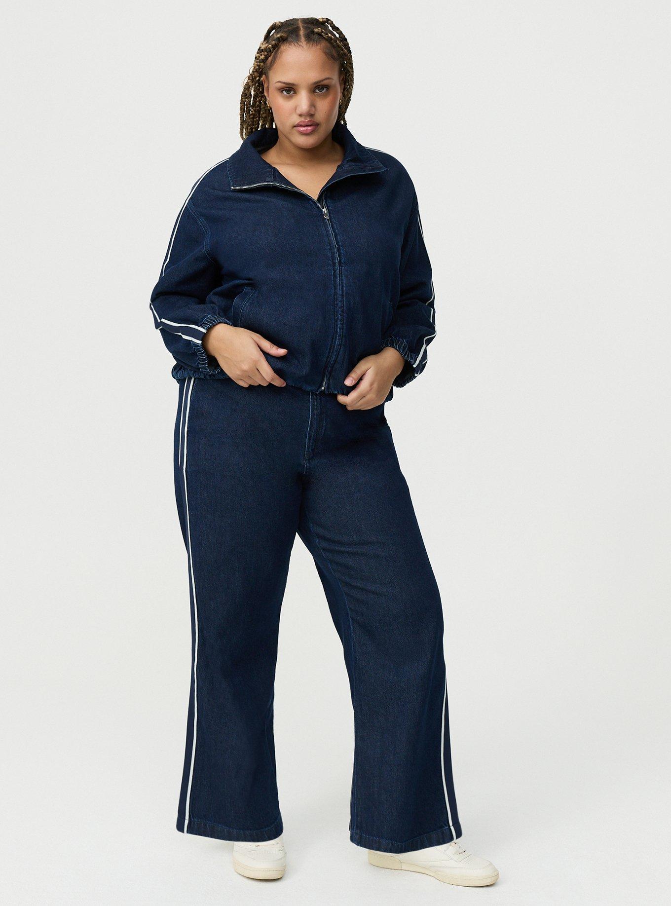 Mid-Rise Wide-Leg Jean, RINSE, alternate