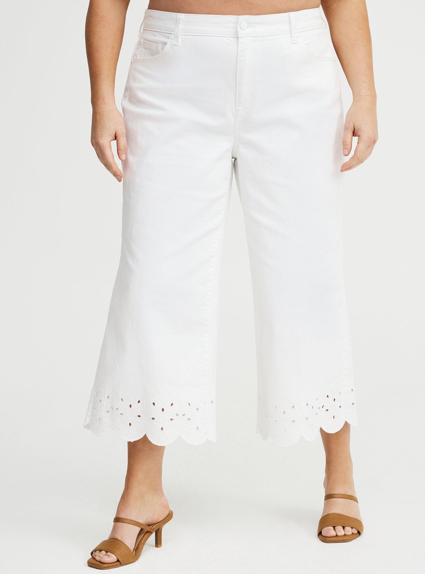 Belle Isle Scalloped Hem Crop Jeans, OPTIC WHITE, alternate