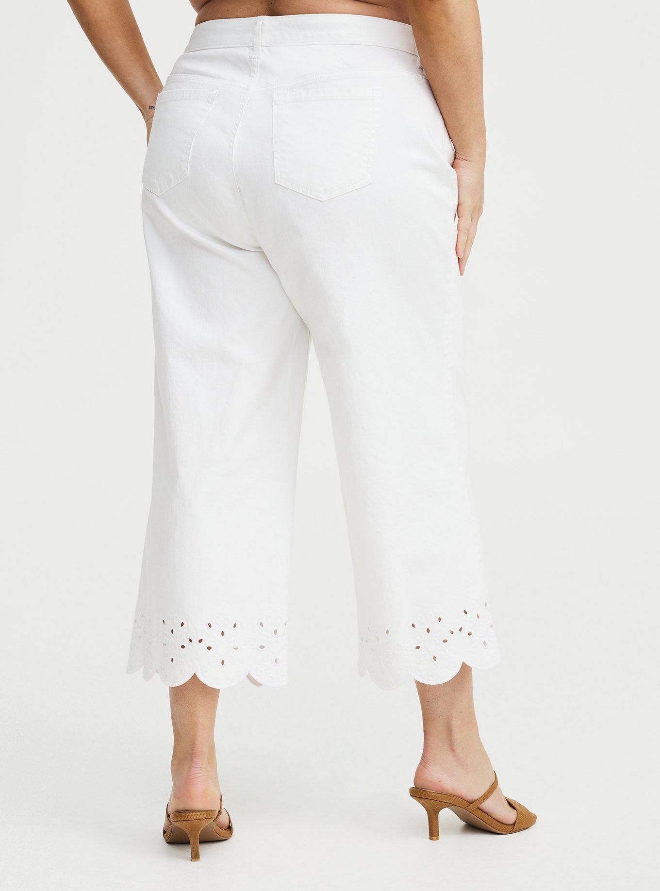 Belle Isle Scalloped Hem Crop Jeans, OPTIC WHITE, alternate