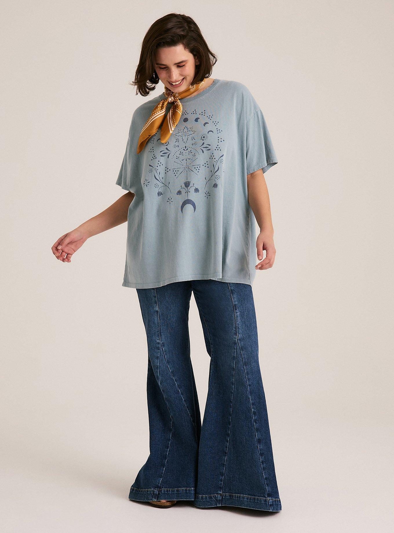 Festi Oversized Tee, RISING MANDALA ARONA, alternate