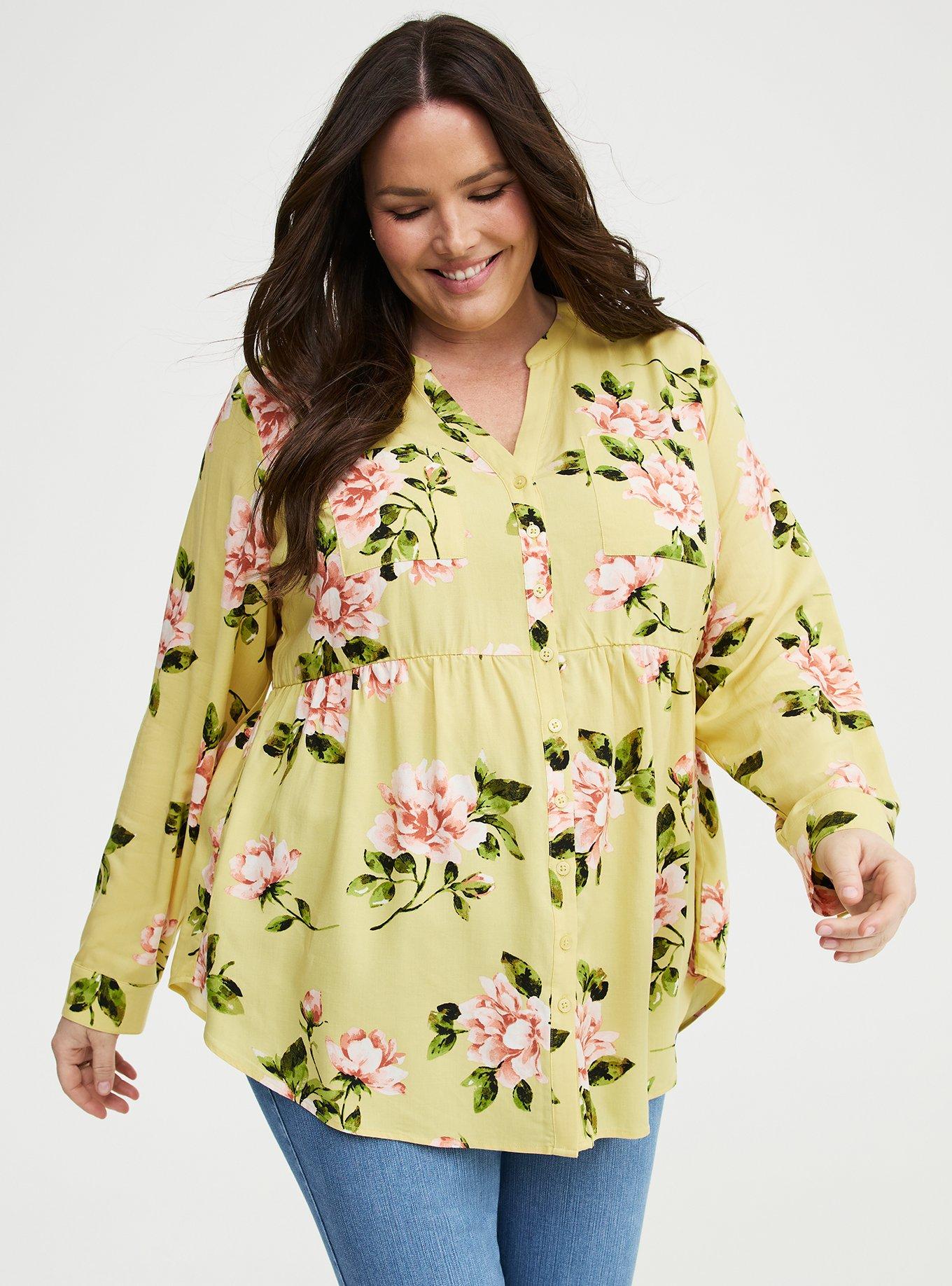 Emma Babydoll Top, LOVE BLOOMS FLORAL SUNDRESS, hi-res