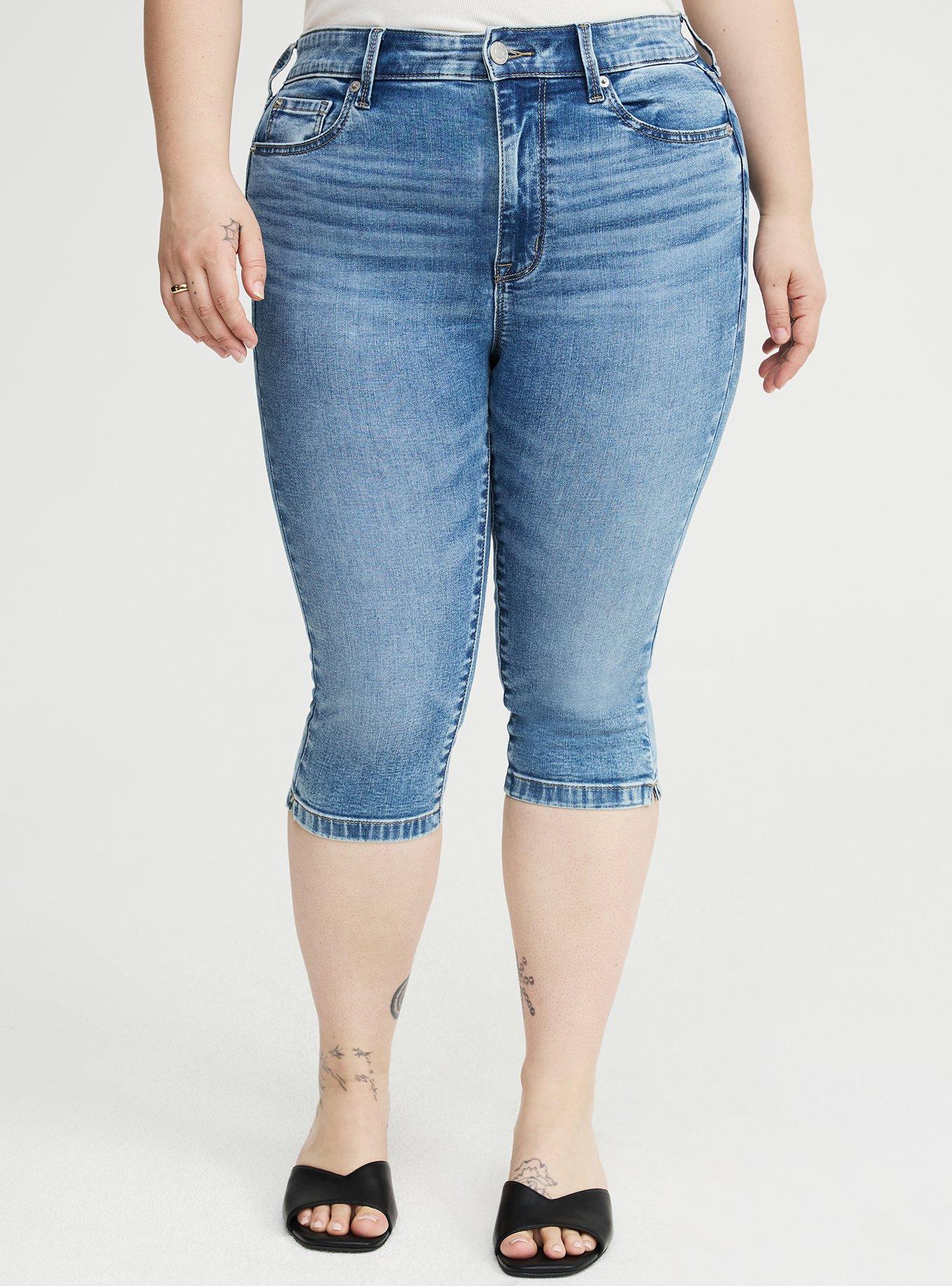 Sky-High Skinny Capri Jean, MIDHEAVEN, alternate