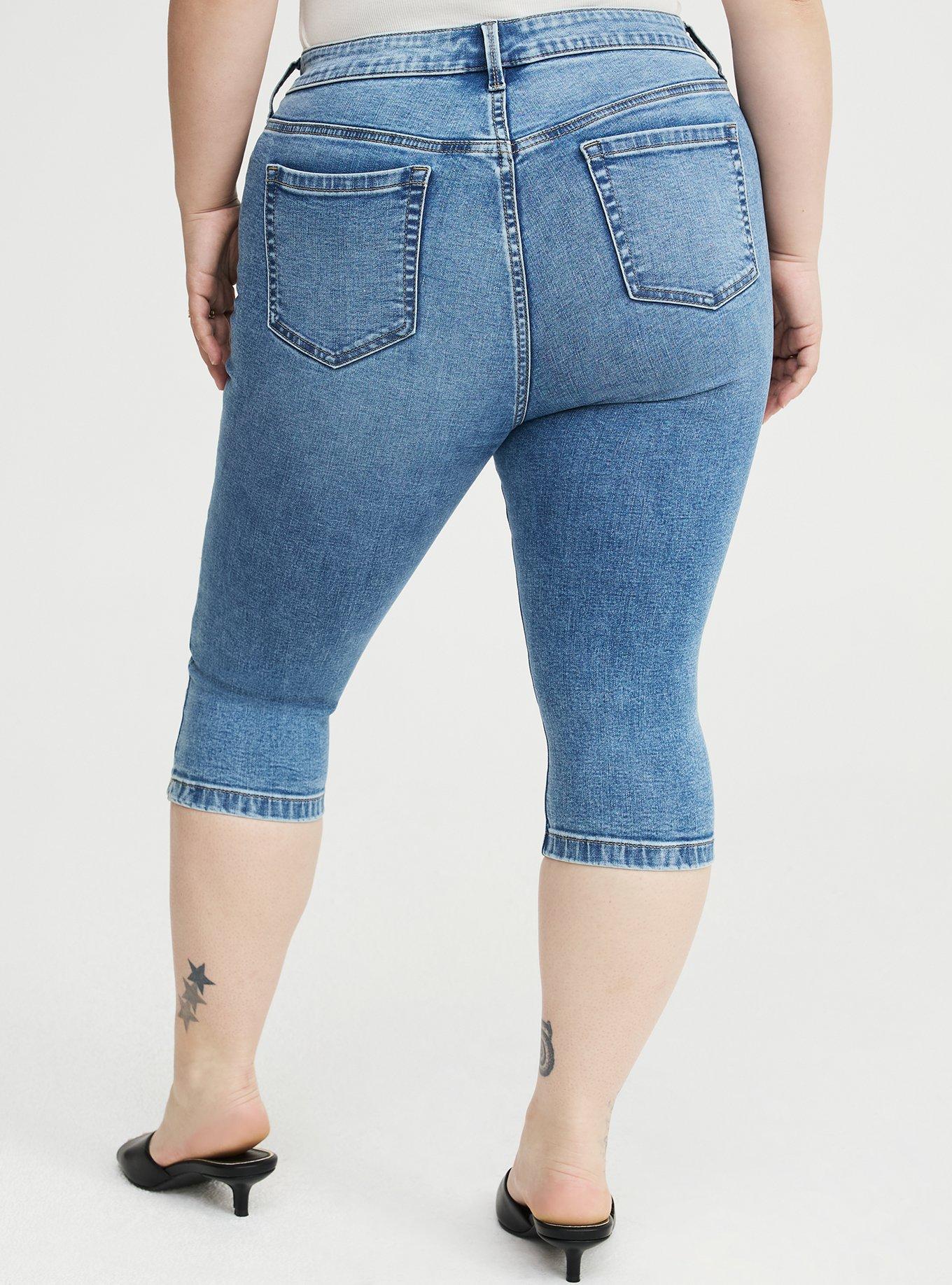 Sky-High Skinny Capri Jean, MIDHEAVEN, alternate