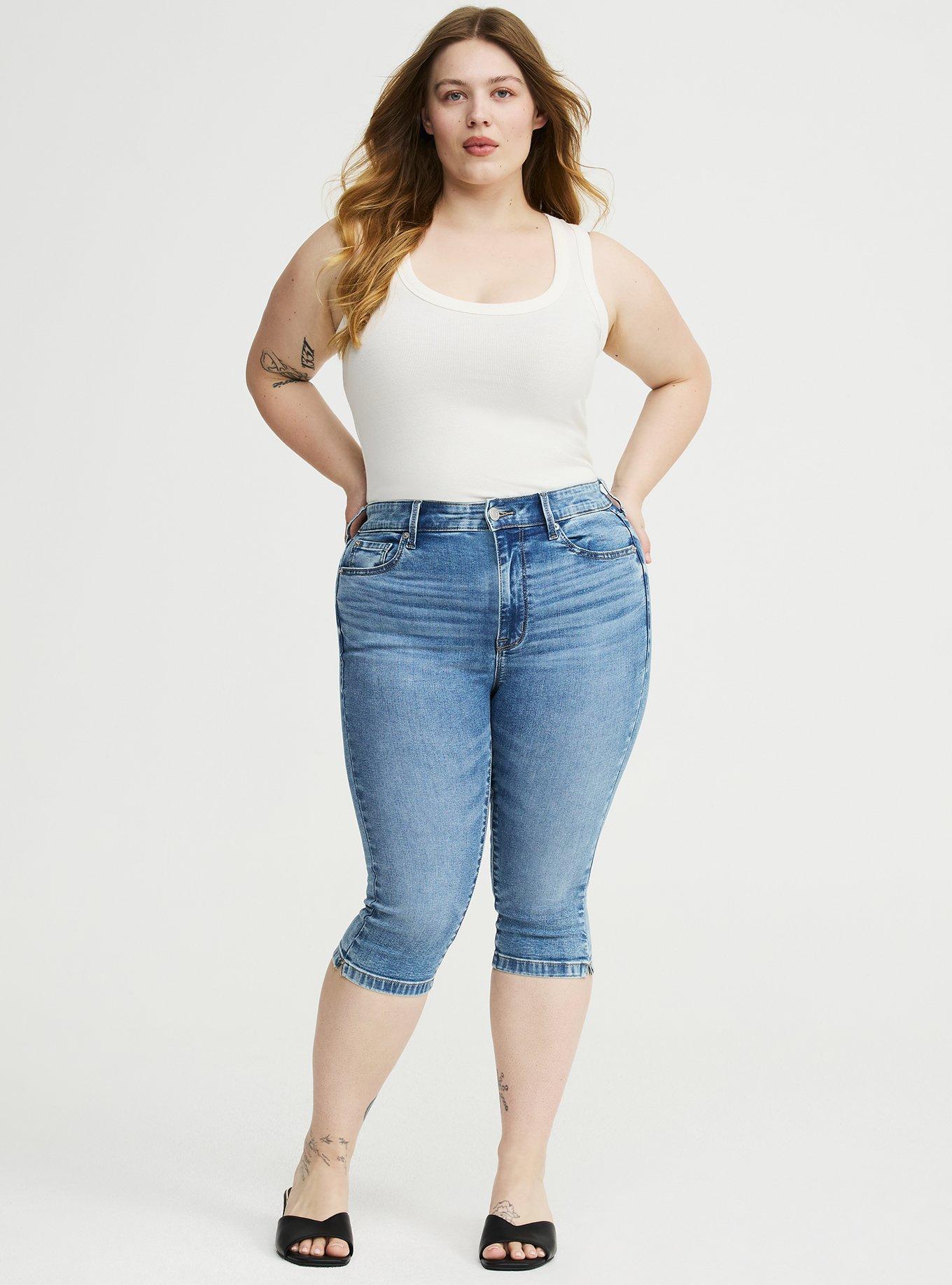 Sky-High Skinny Capri Jean, MIDHEAVEN, alternate