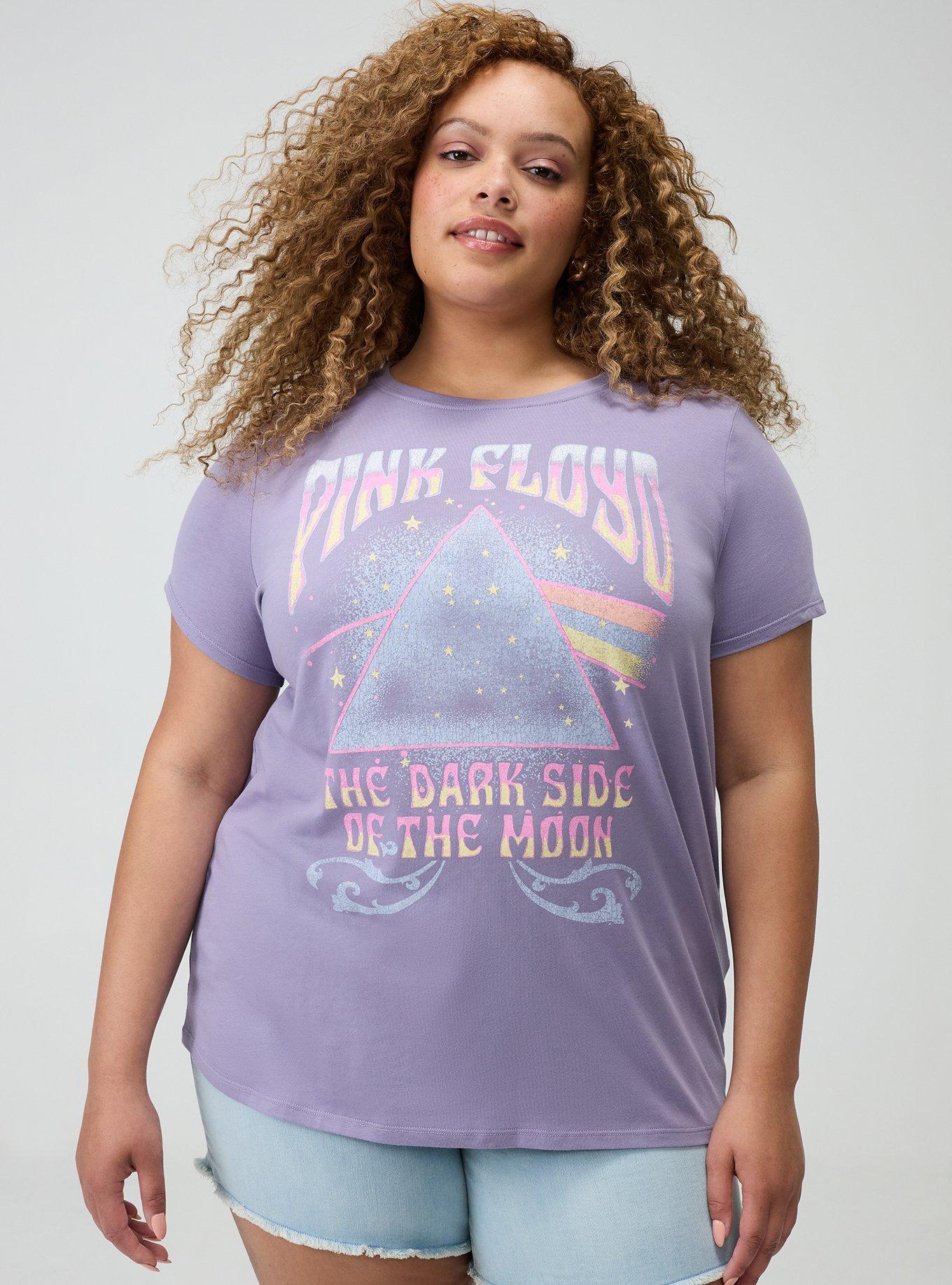 Plus Size Pink Floyd Classic Cotton Tee, PINK FLOYD DIAMOND DUSK, hi-res