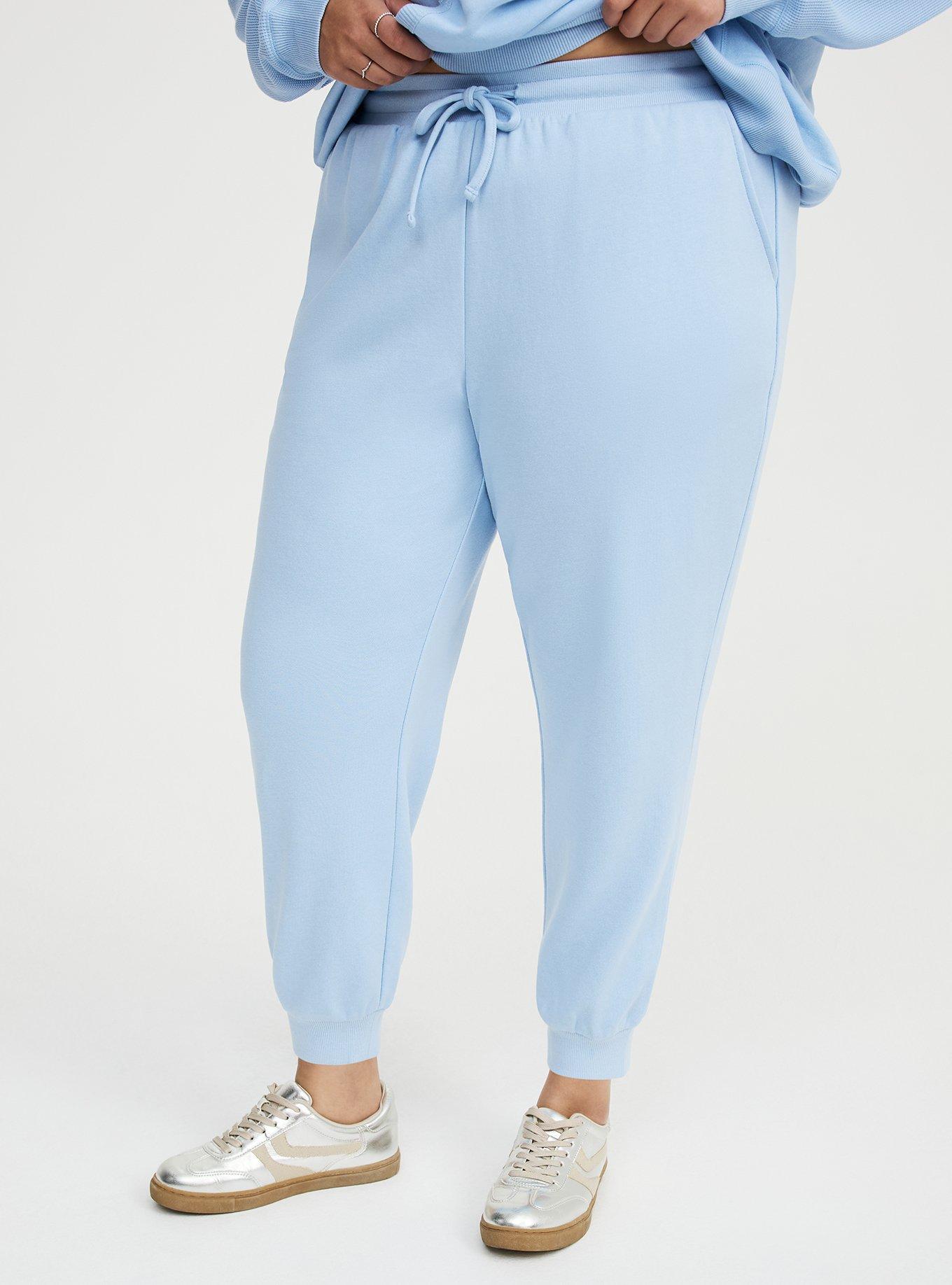 French Terry Jogger, CHAMBRAY BLUE, alternate