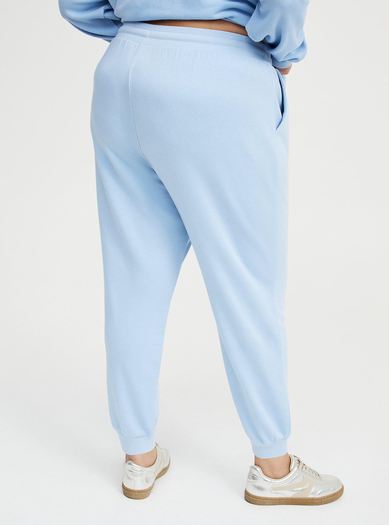 French Terry Jogger, CHAMBRAY BLUE, alternate