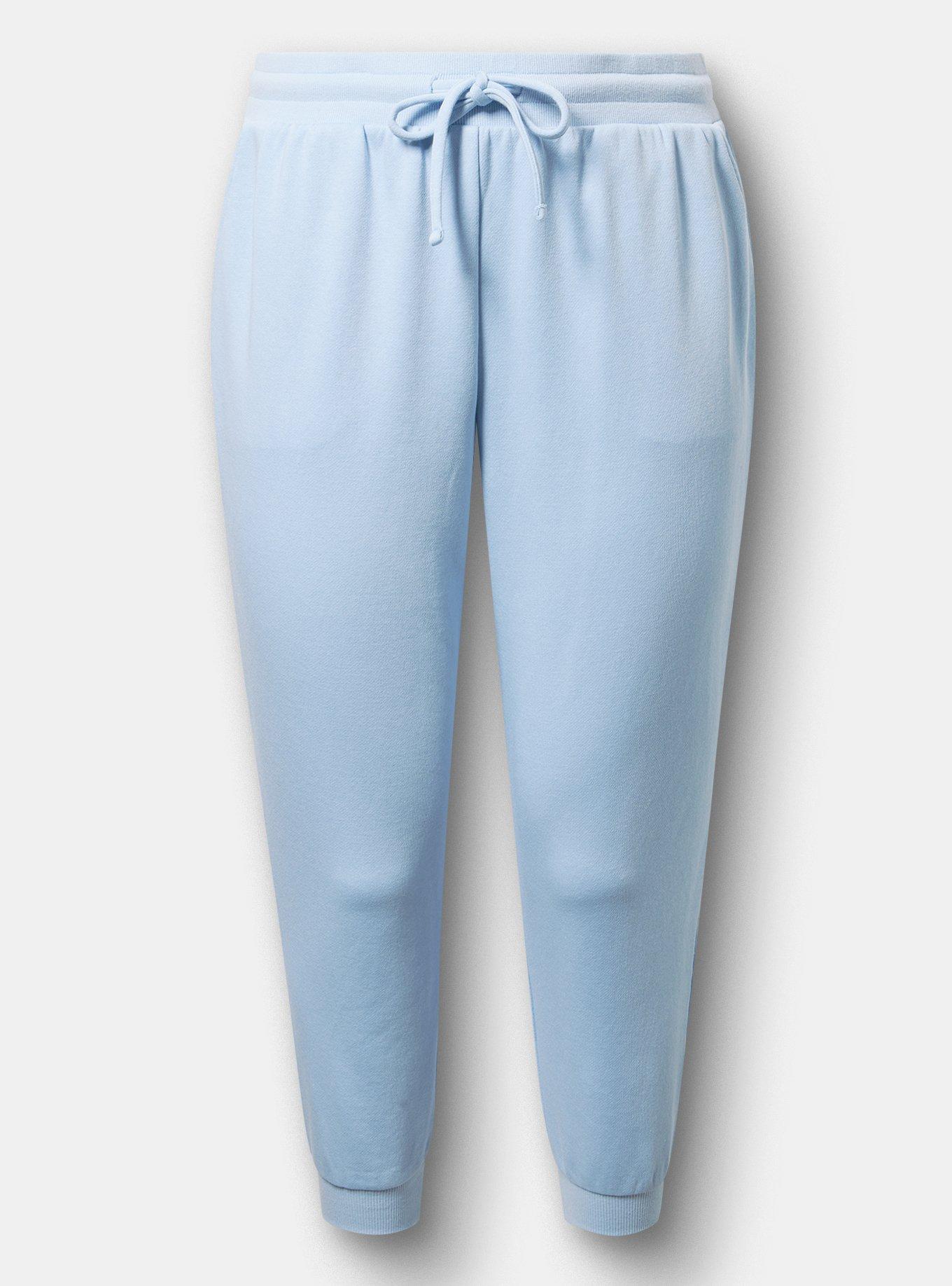 French Terry Jogger, CHAMBRAY BLUE, hi-res