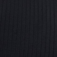 Wire-Free Ribbed One Piece Swimsuit, DEEP BLACK, swatch